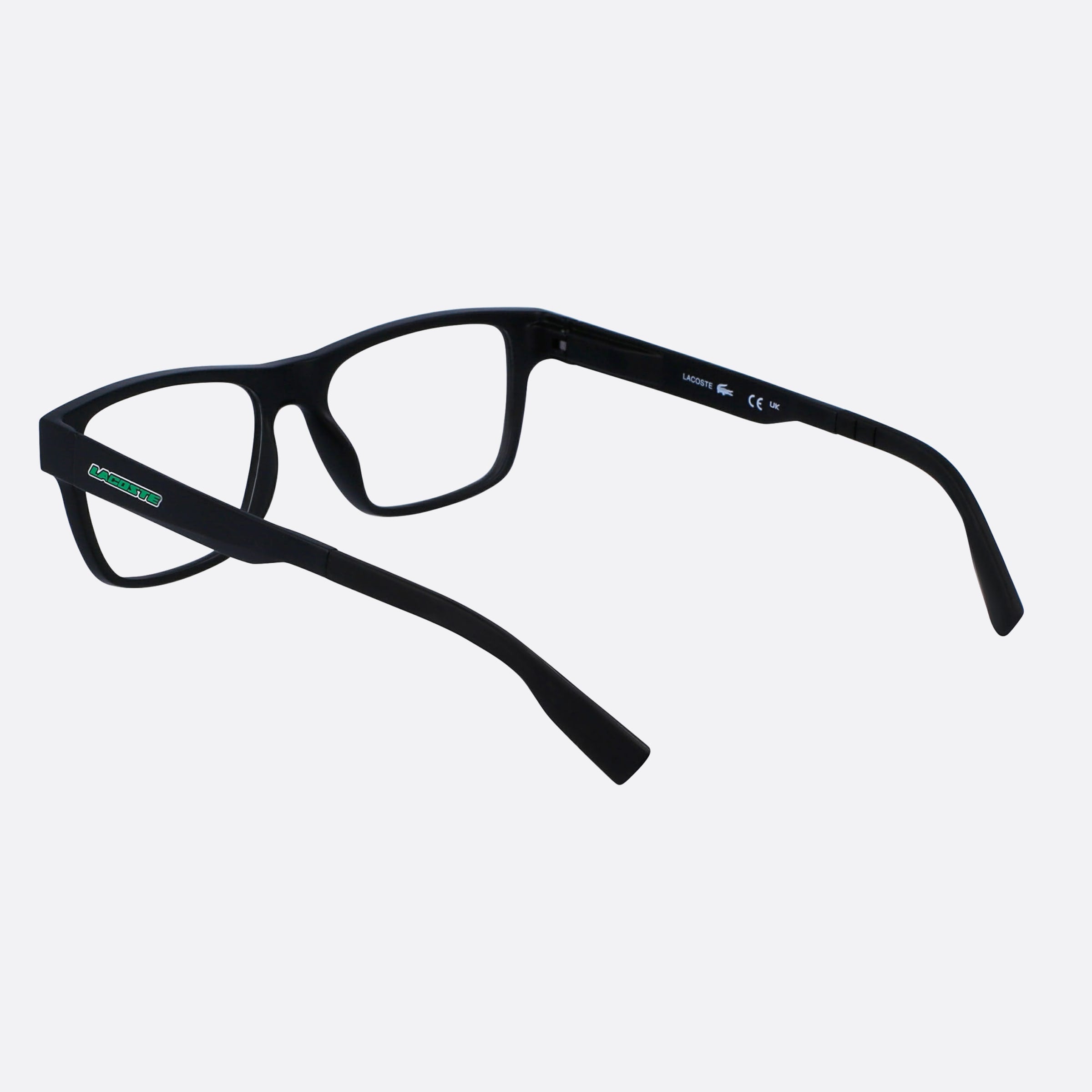 Lacoste 49mm L3655 Black Squared Children Eyeglasses - Lifestyle Shot