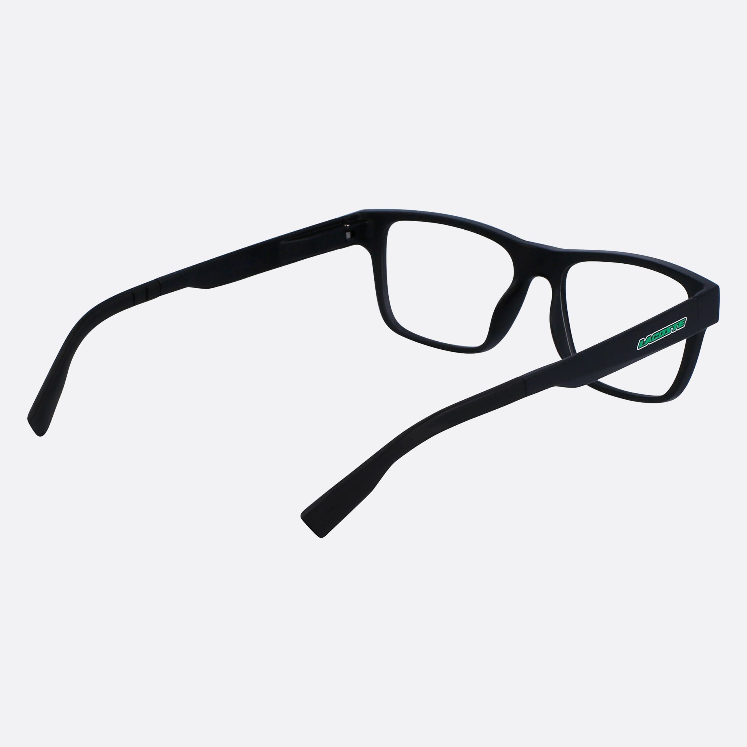 Lacoste 49mm L3655 Black Squared Children Eyeglasses - Additional Angle
