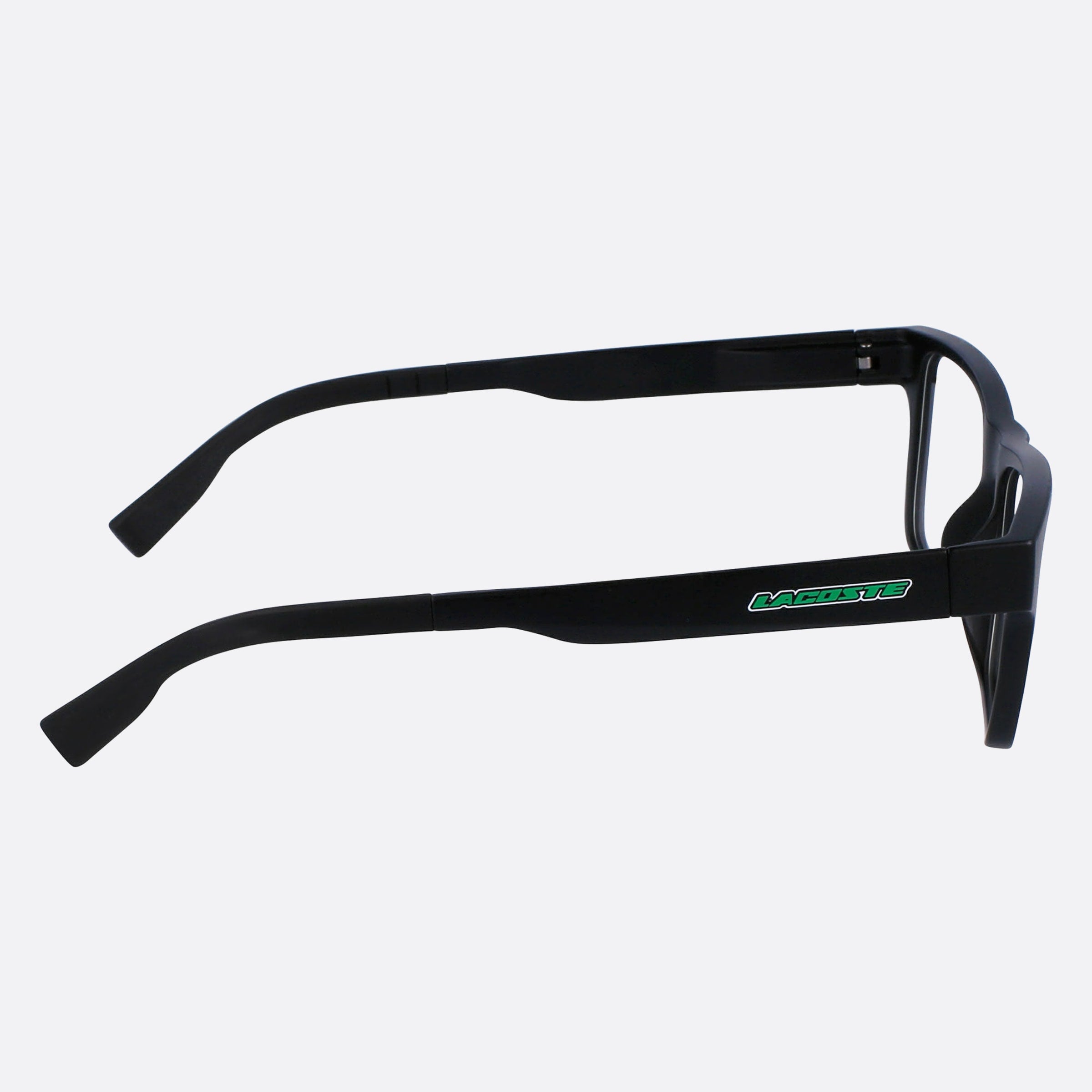 Lacoste 49mm L3655 Black Squared Children Eyeglasses - Additional Angle