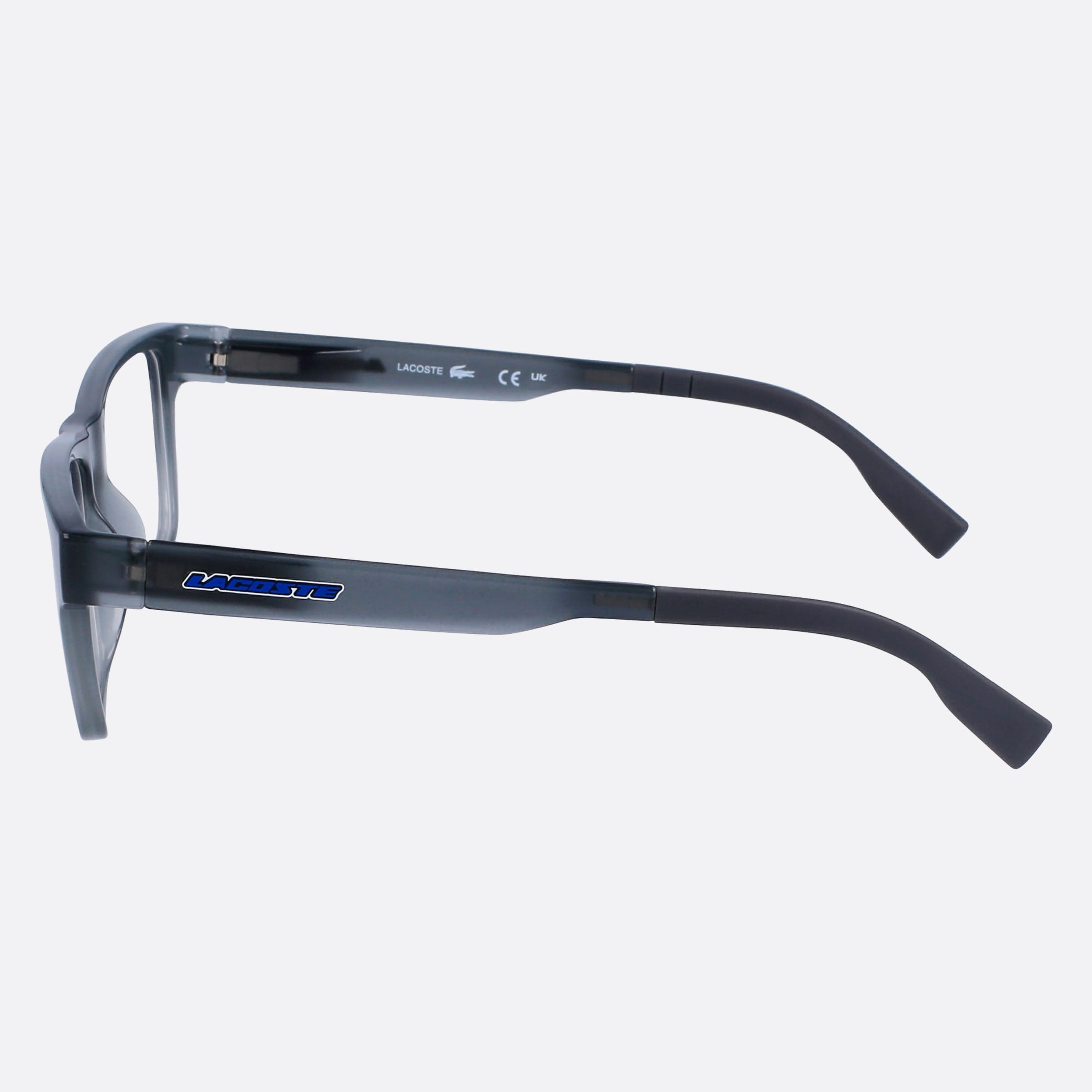 Lacoste 49mm L3655 Grey Squared Children Eyeglasses - Detail View