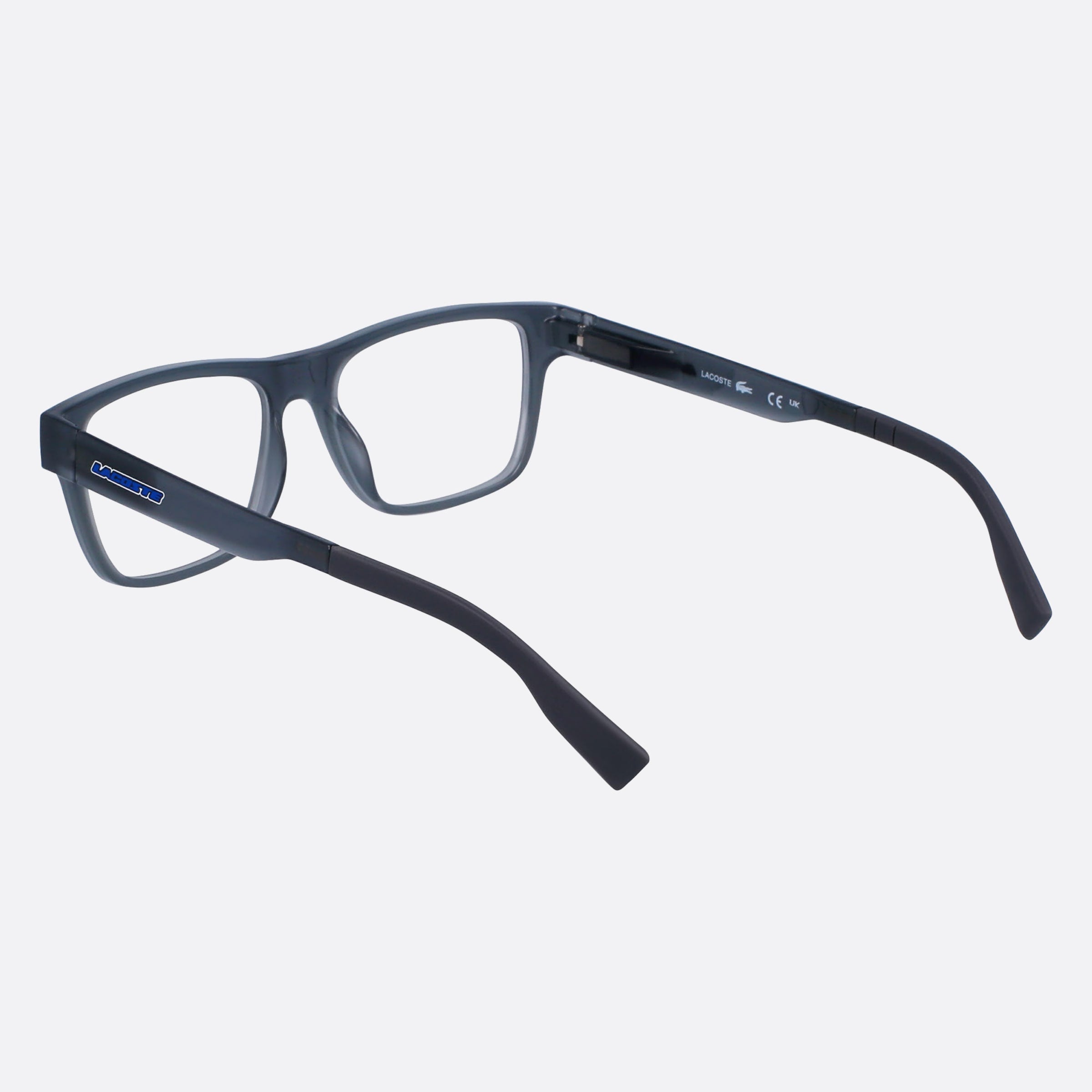 Lacoste 49mm L3655 Grey Squared Children Eyeglasses - Lifestyle Shot