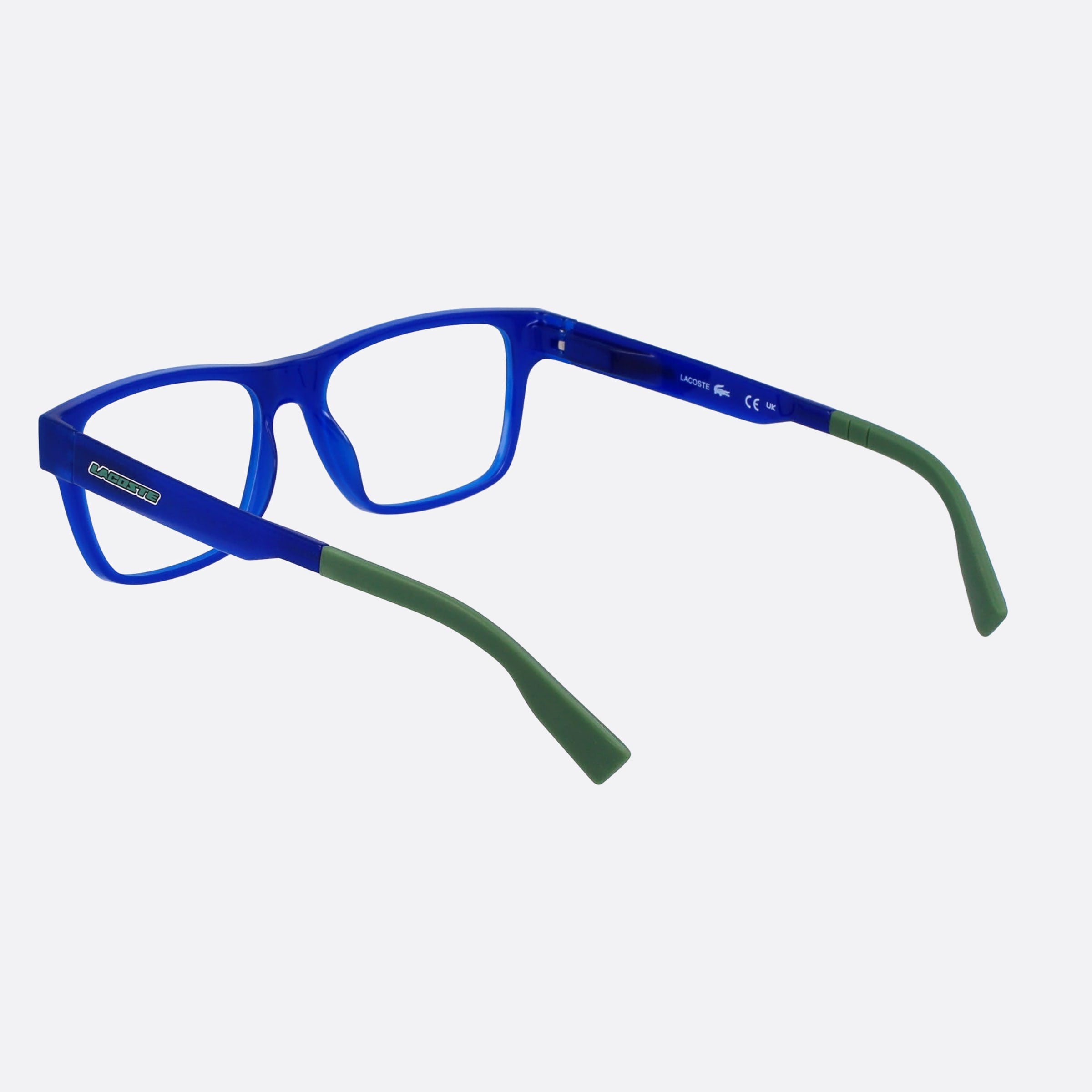 Lacoste 49mm L3655 Blue Squared Children Eyeglasses - Lifestyle Shot