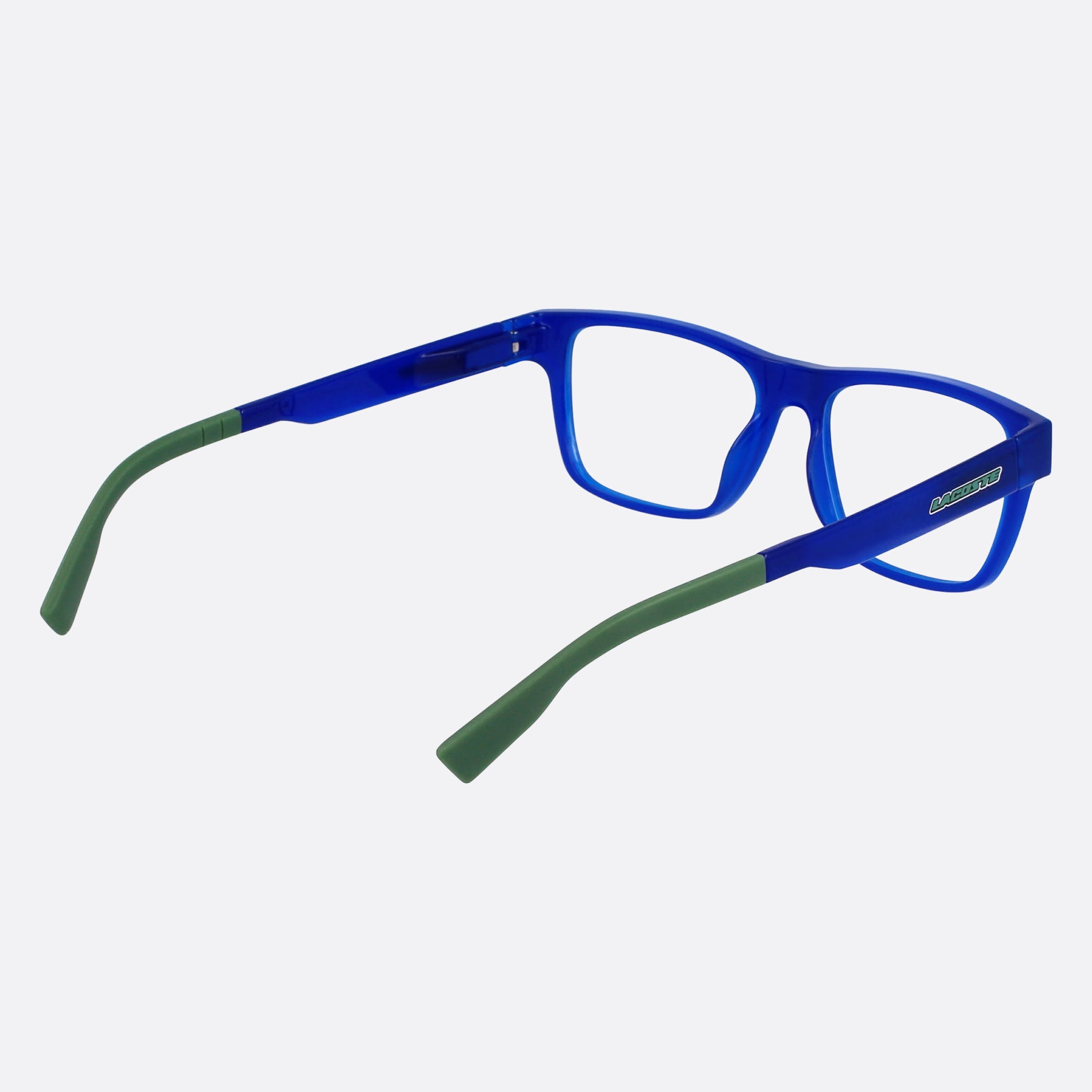 Lacoste 49mm L3655 Blue Squared Children Eyeglasses - Additional Angle