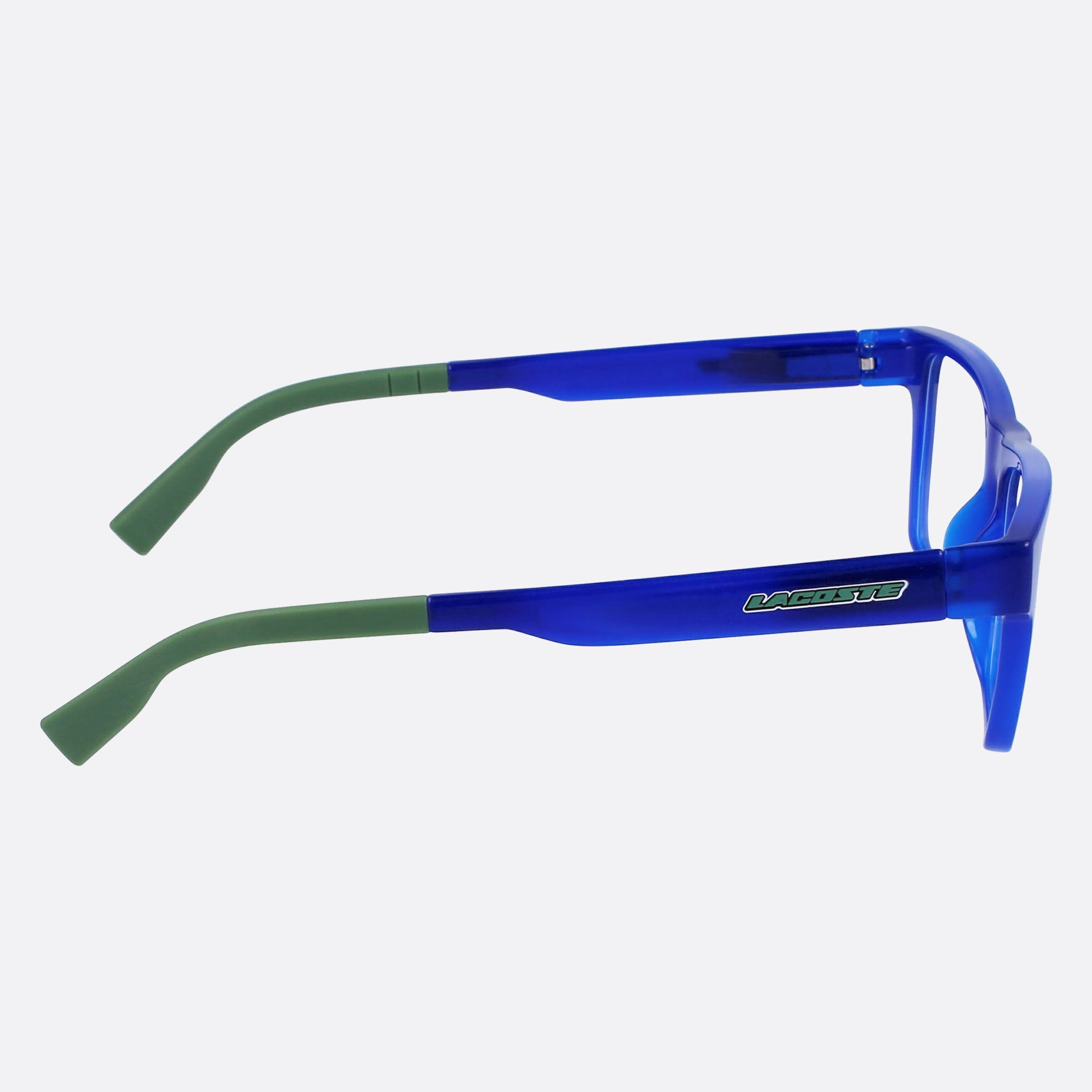 Lacoste 49mm L3655 Blue Squared Children Eyeglasses - Additional Angle