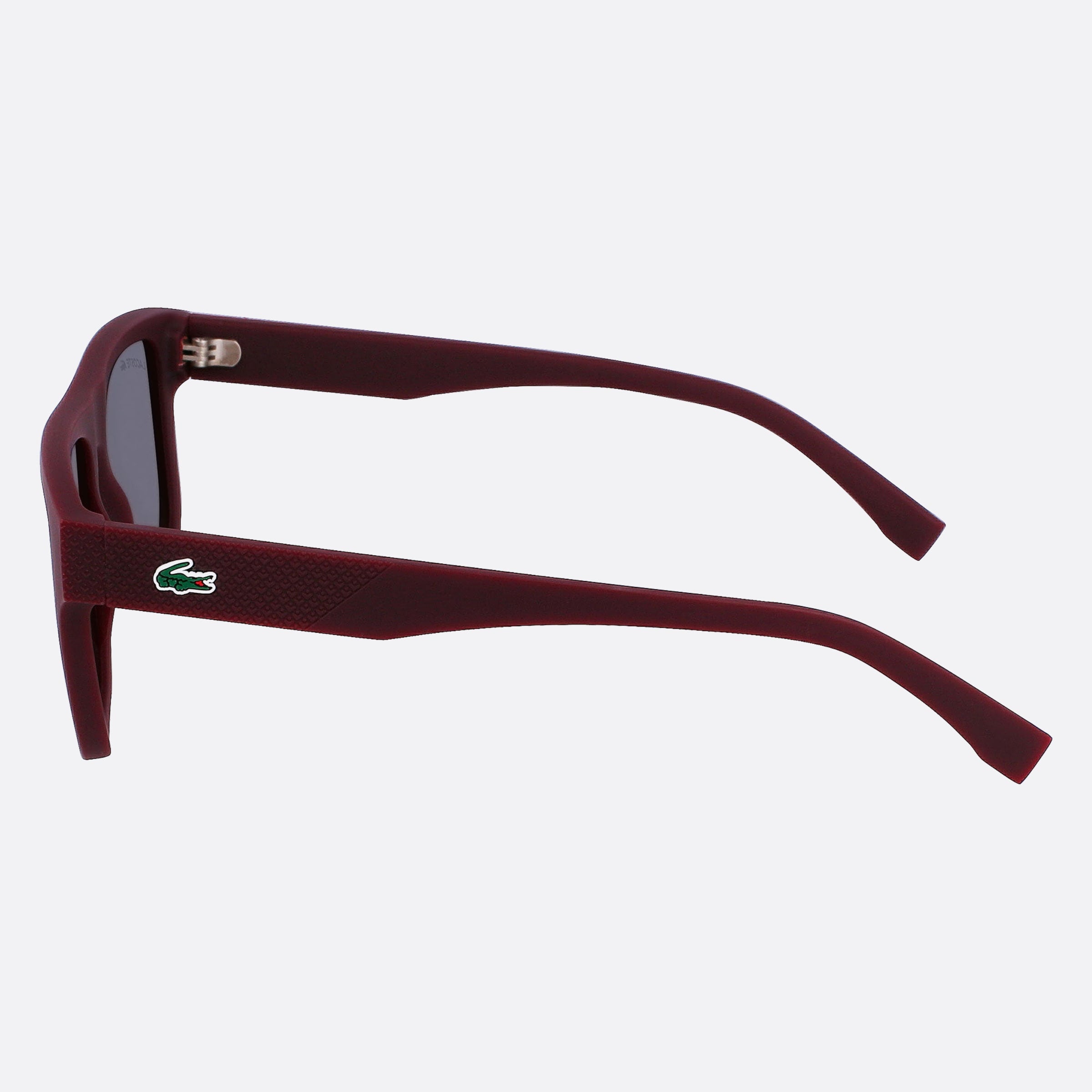 Lacoste 56mm L6001s Red Squared Men Sunglasses - Detail View