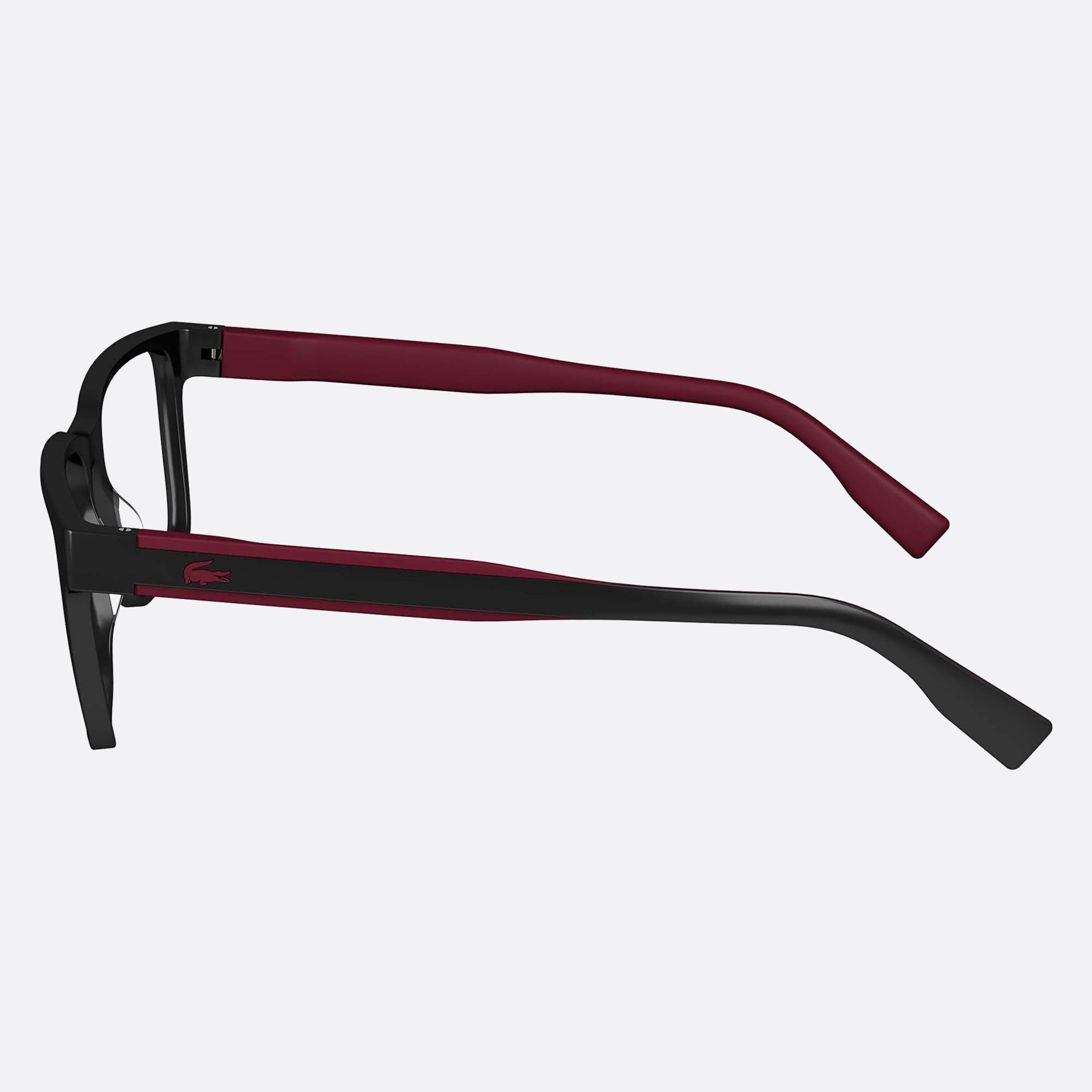 Lacoste 55mm L6010mag Set Black Squared Men Eyeglasses - Additional Angle