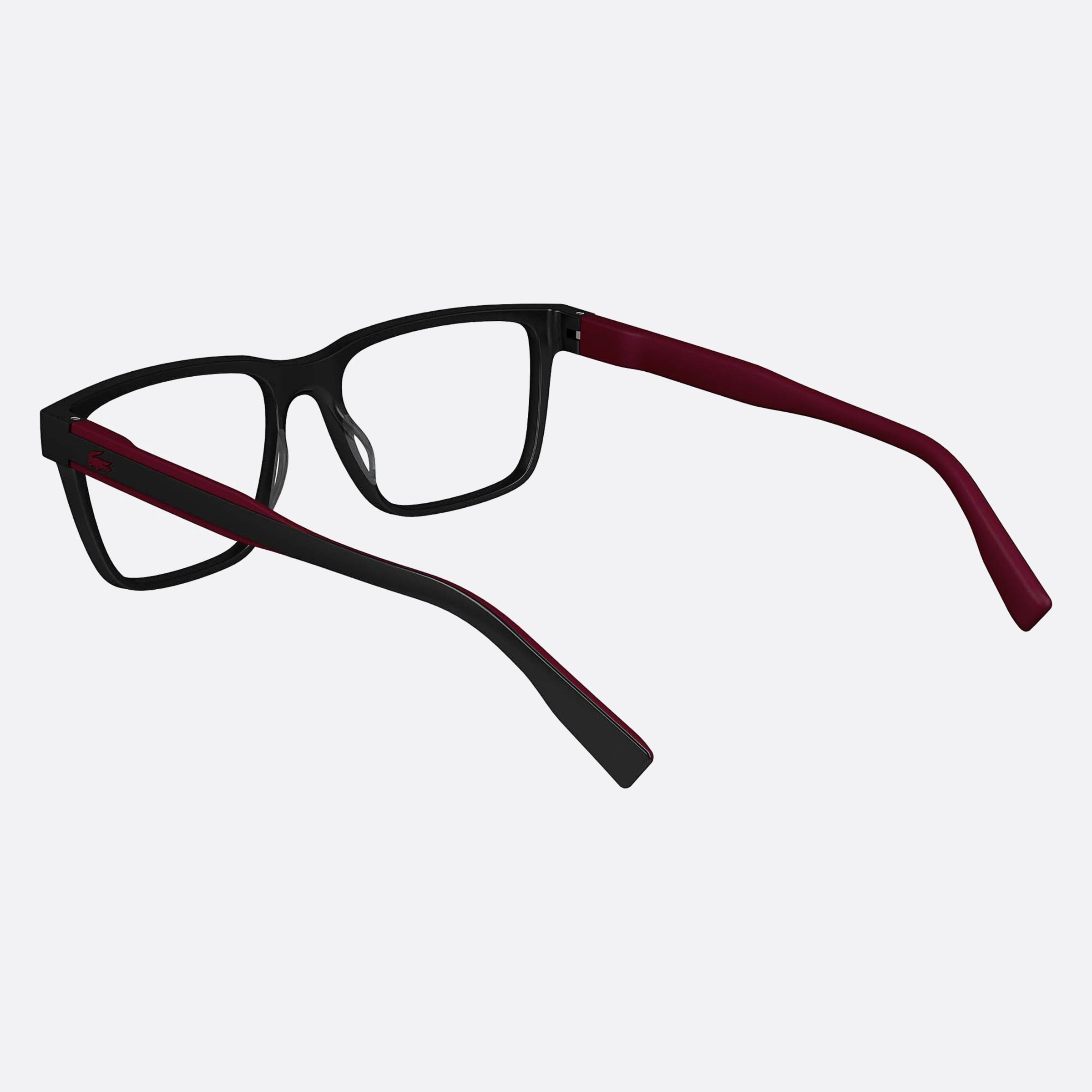 Lacoste 55mm L6010mag Set Black Squared Men Eyeglasses - Additional Angle