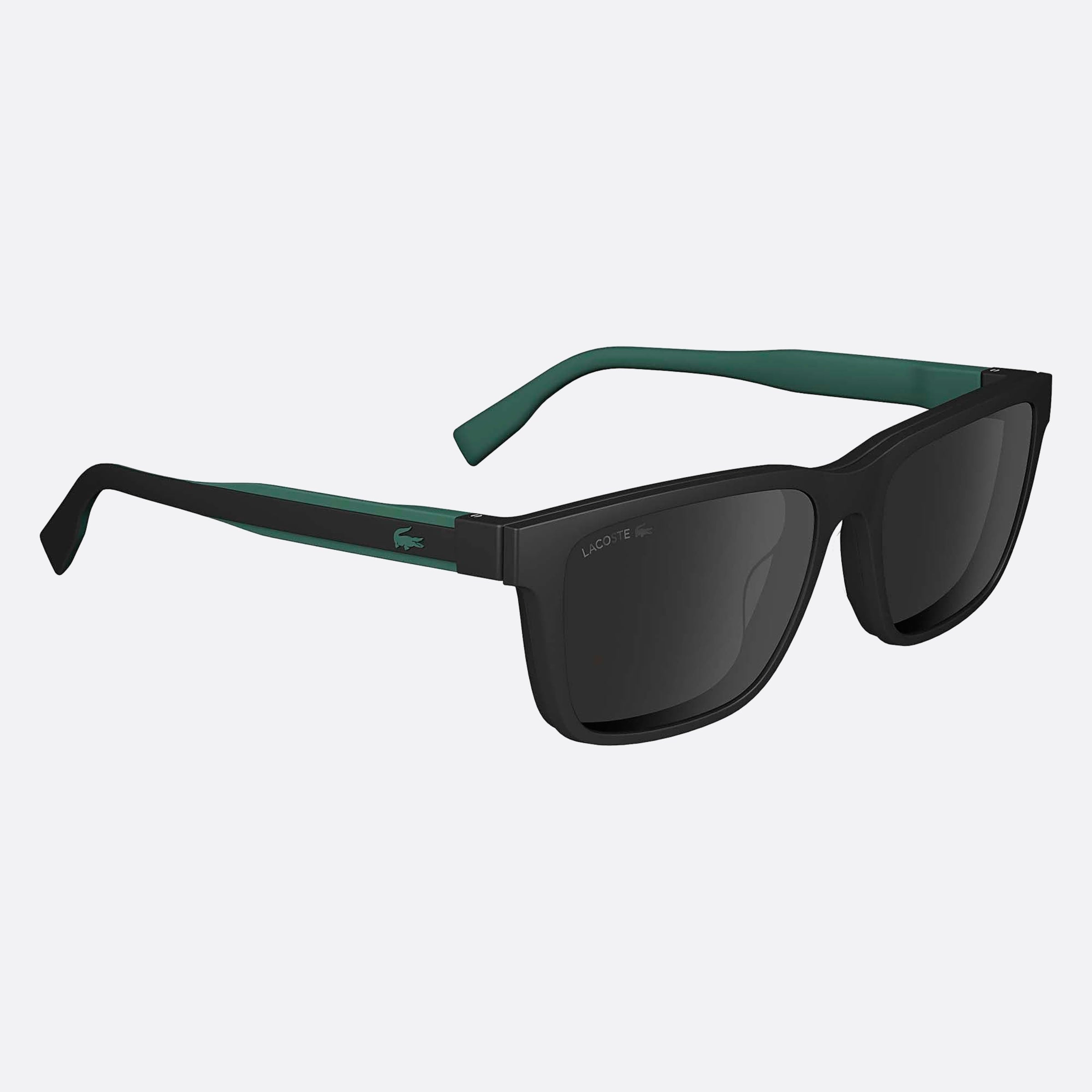 Lacoste 55mm L6010mag Set Black Squared Men Eyeglasses - Detail View
