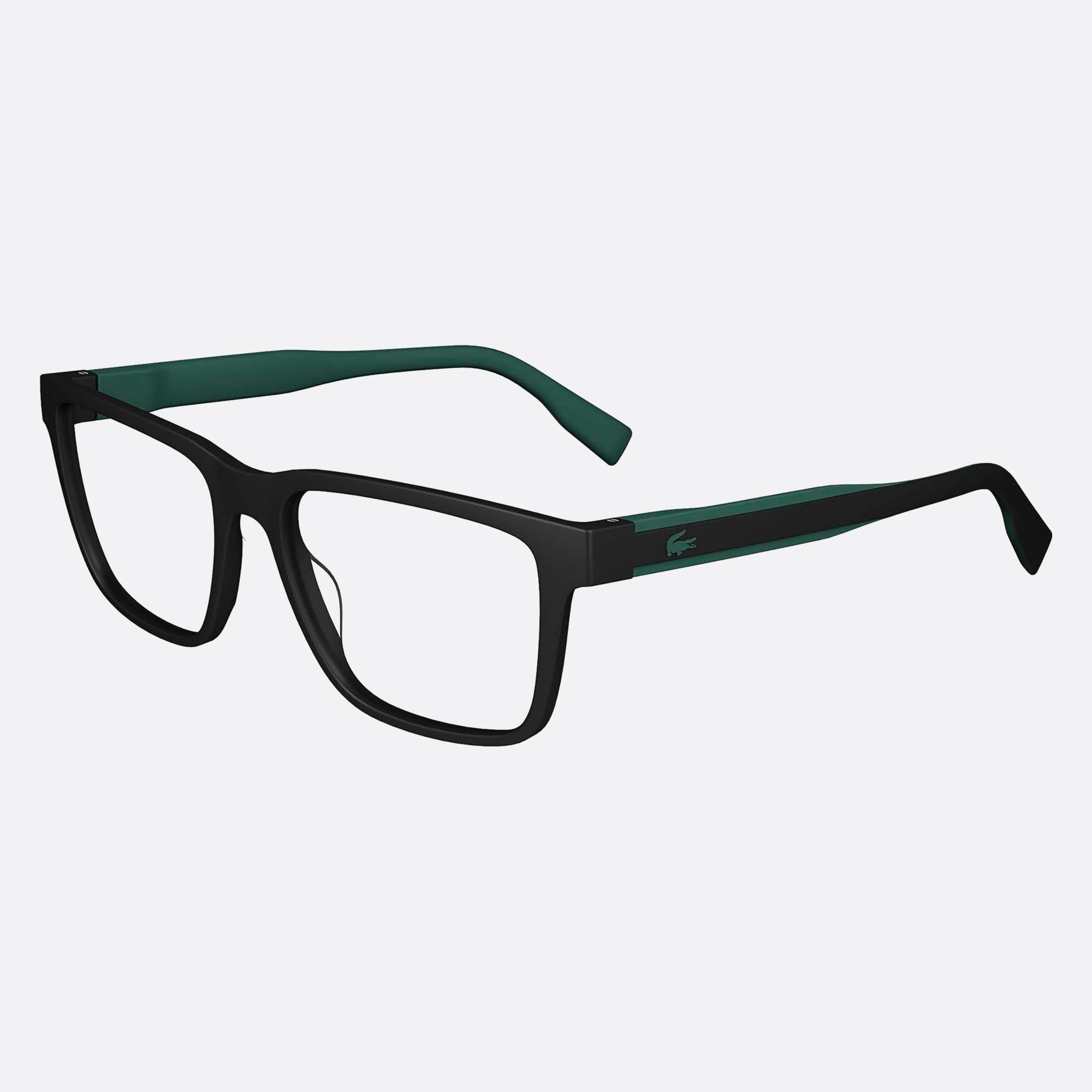 Lacoste 55mm L6010mag Set Black Squared Men Eyeglasses - Additional Angle