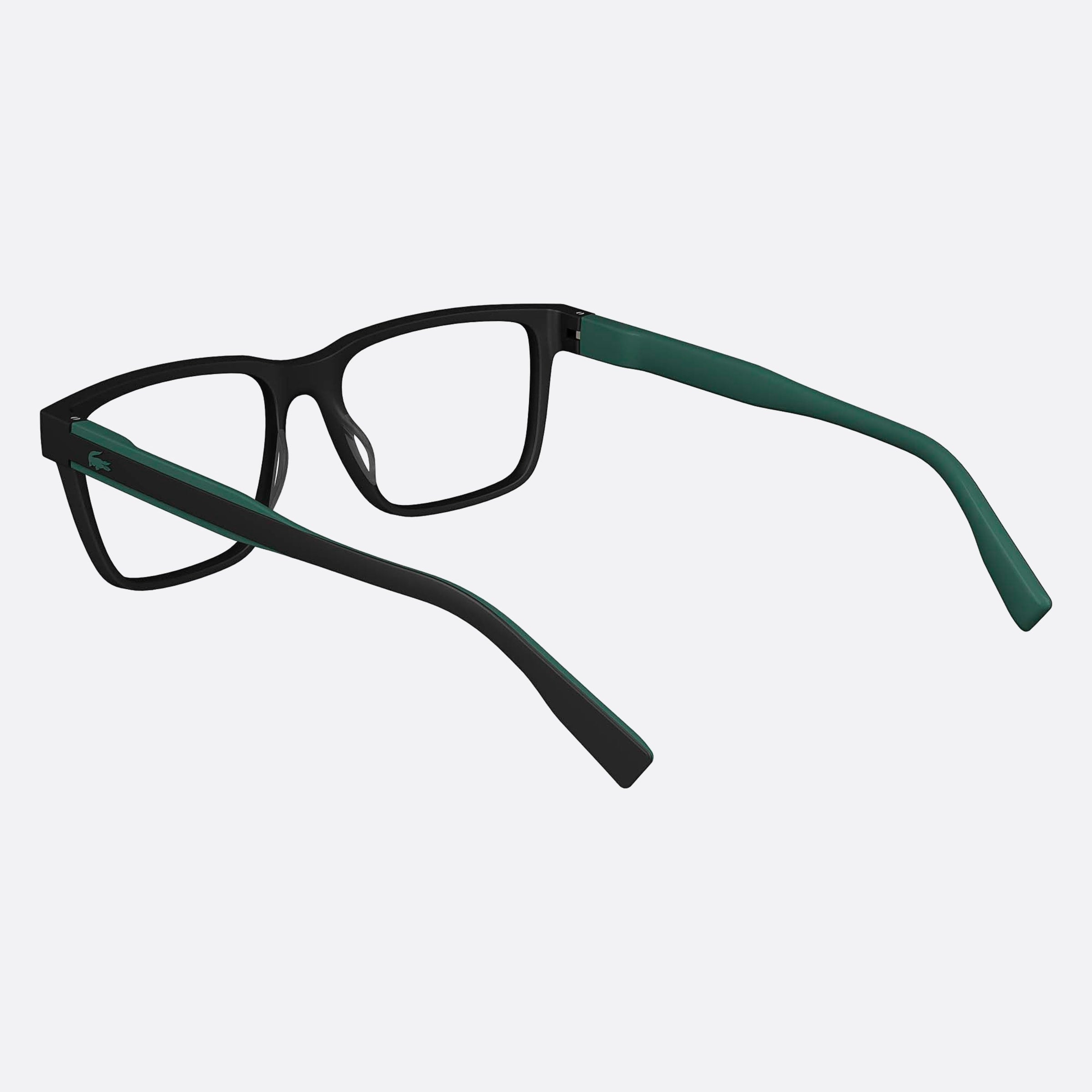 Lacoste 55mm L6010mag Set Black Squared Men Eyeglasses - Additional Angle