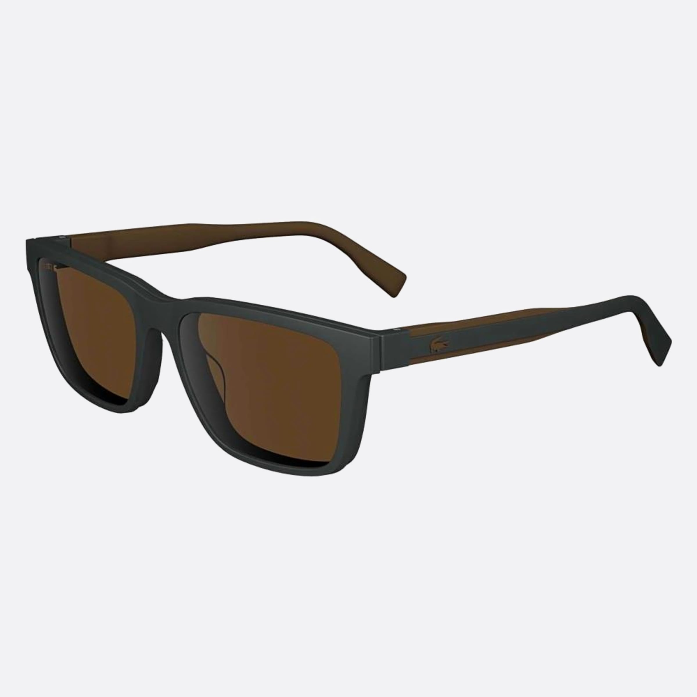 Lacoste 55mm L6010mag Set Black Squared Men Eyeglasses - Side View