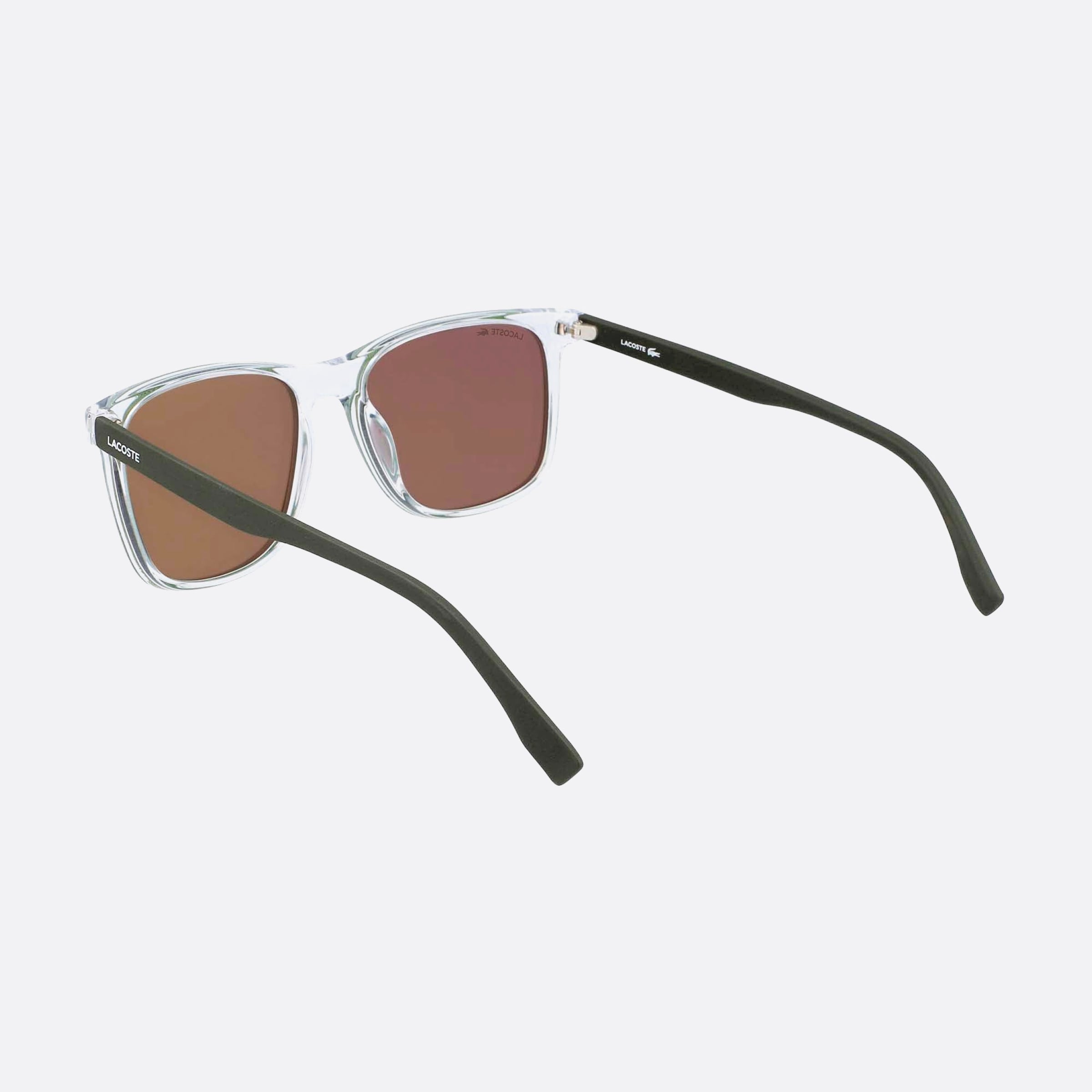 Lacoste 55mm L882s Transparent Squared Men Sunglasses - Lifestyle Shot