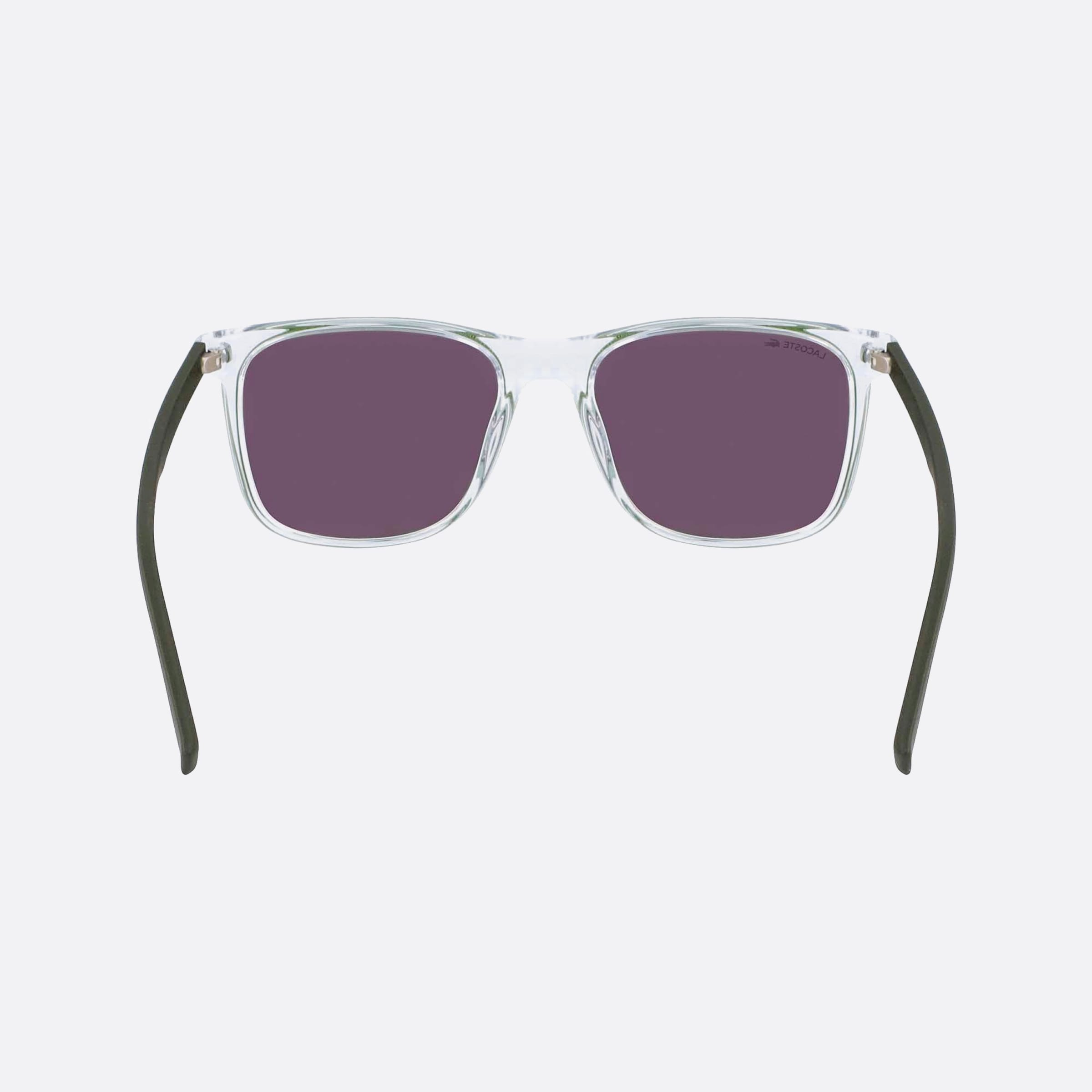 Lacoste 55mm L882s Transparent Squared Men Sunglasses - Additional Angle