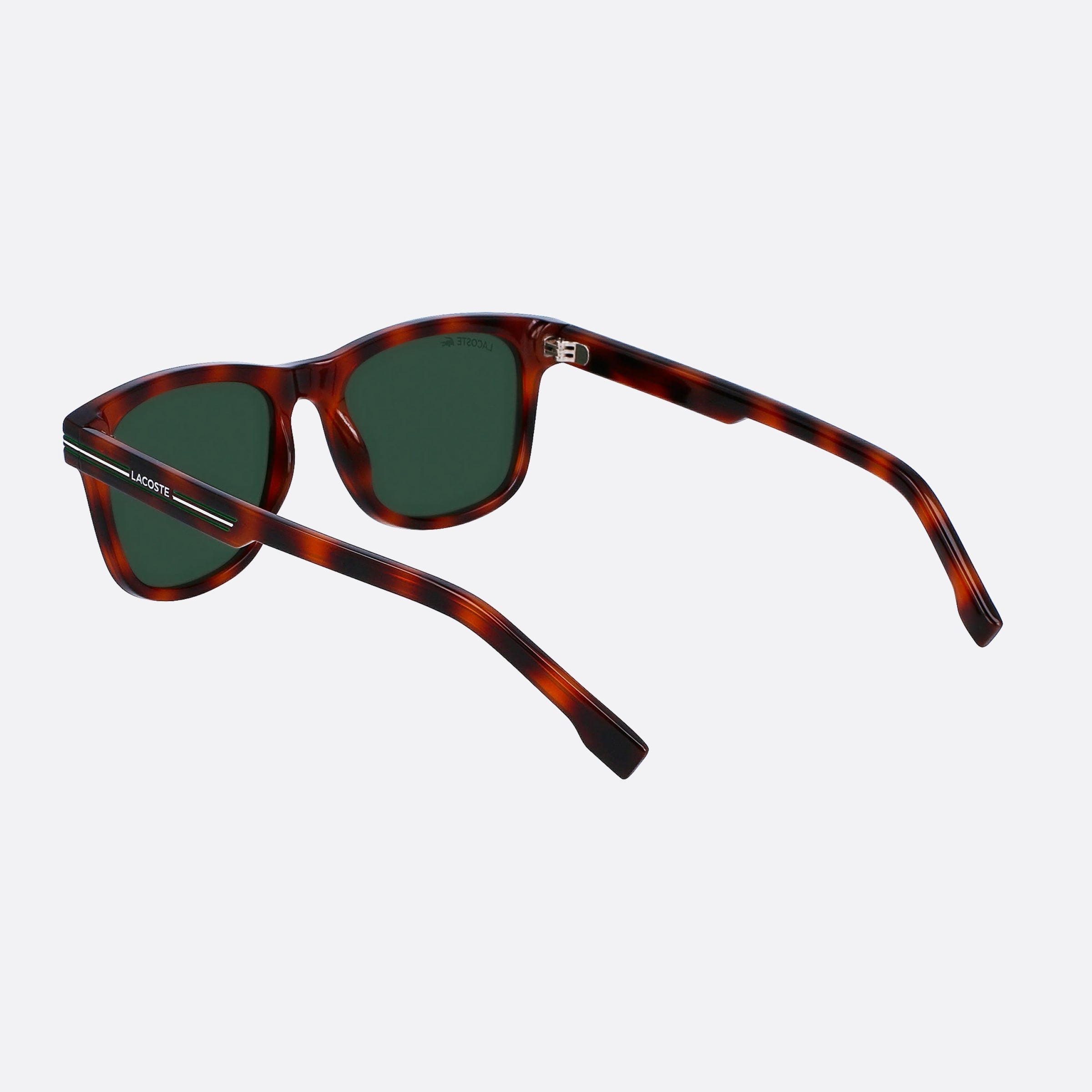Lacoste 53mm L995s Havana Squared Men Sunglasses - Lifestyle Shot