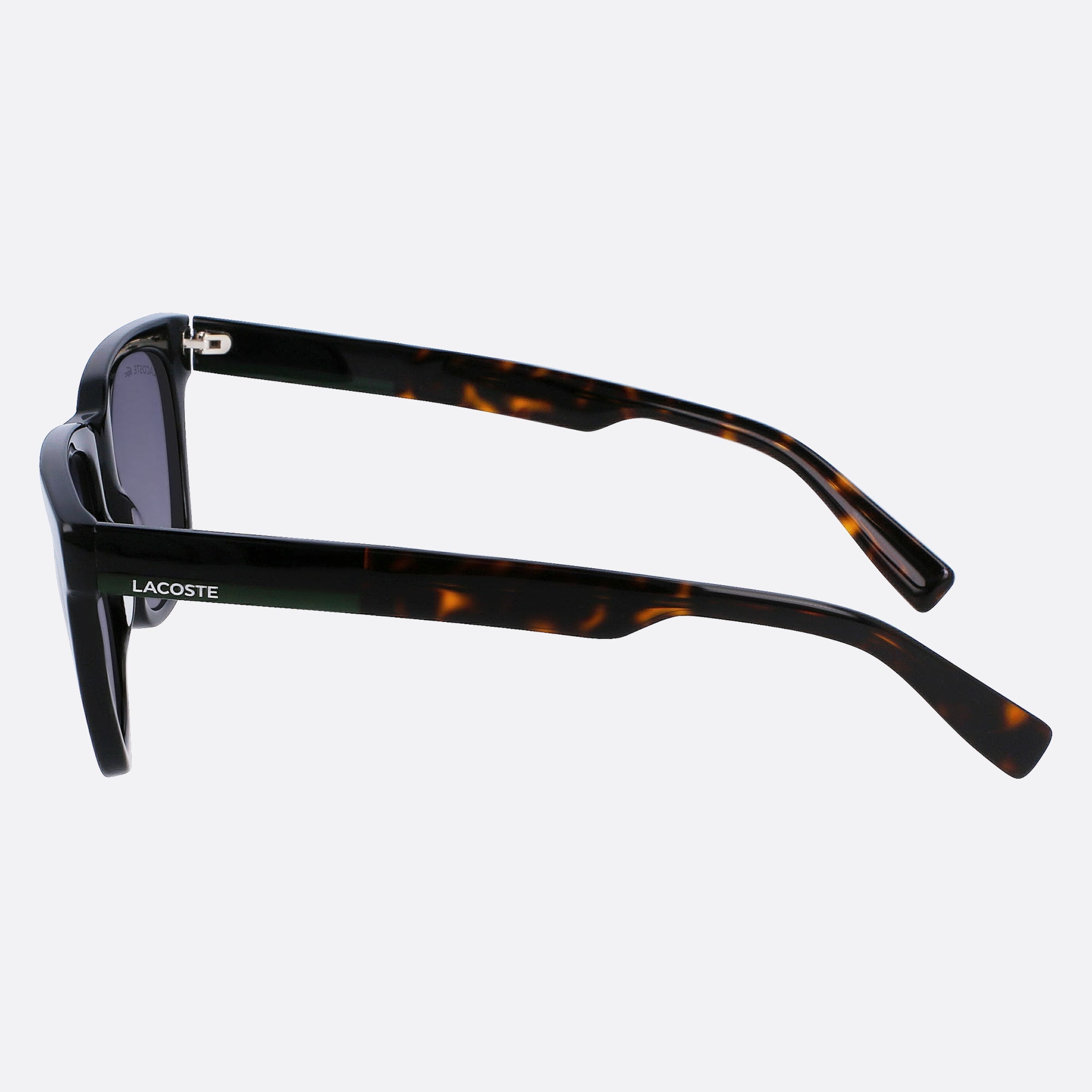 Lacoste 54mm L996s Havana Squared Unisex Sunglasses - Detail View