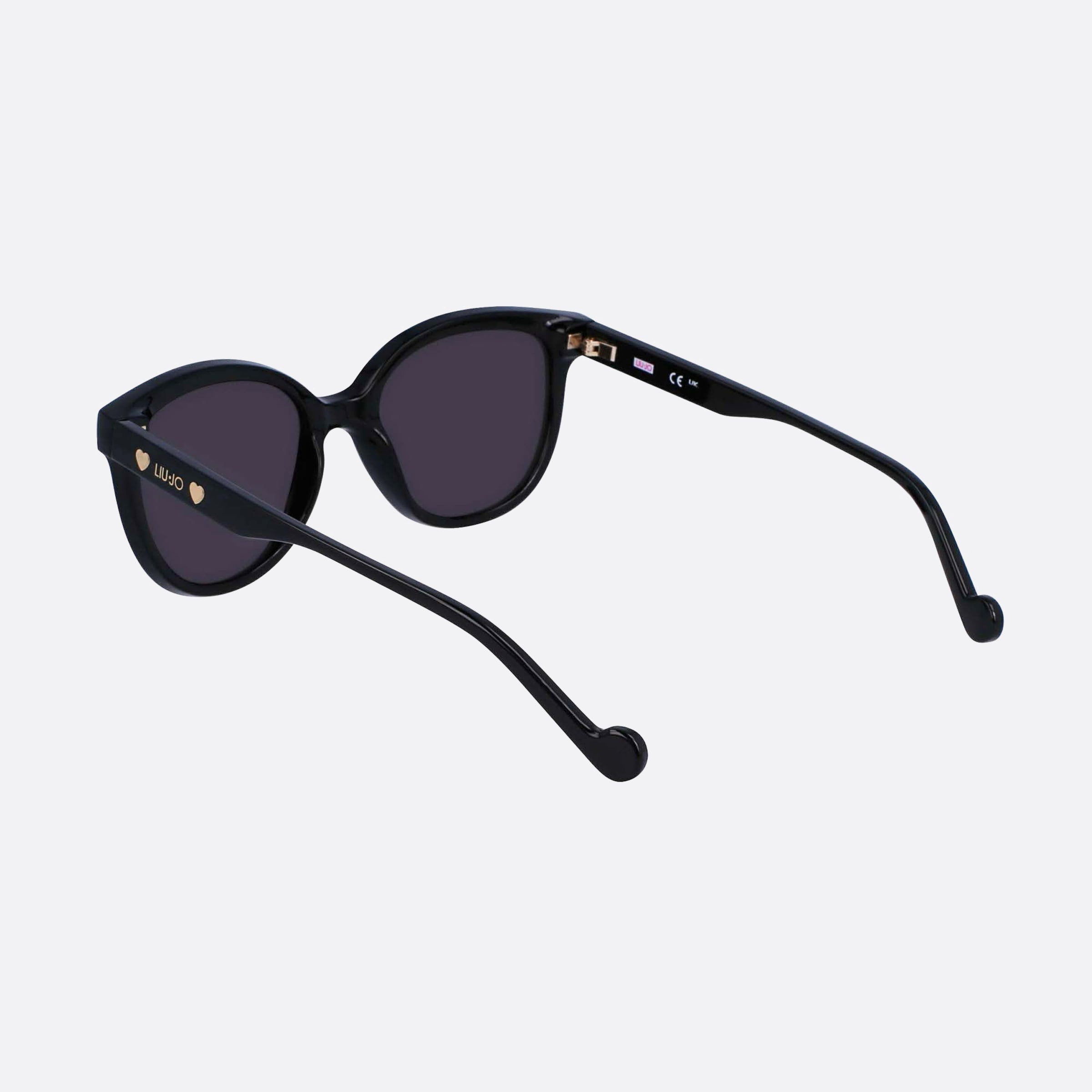 Liu 51mm Junior Black Squared Children Sunglasses - Lifestyle Shot