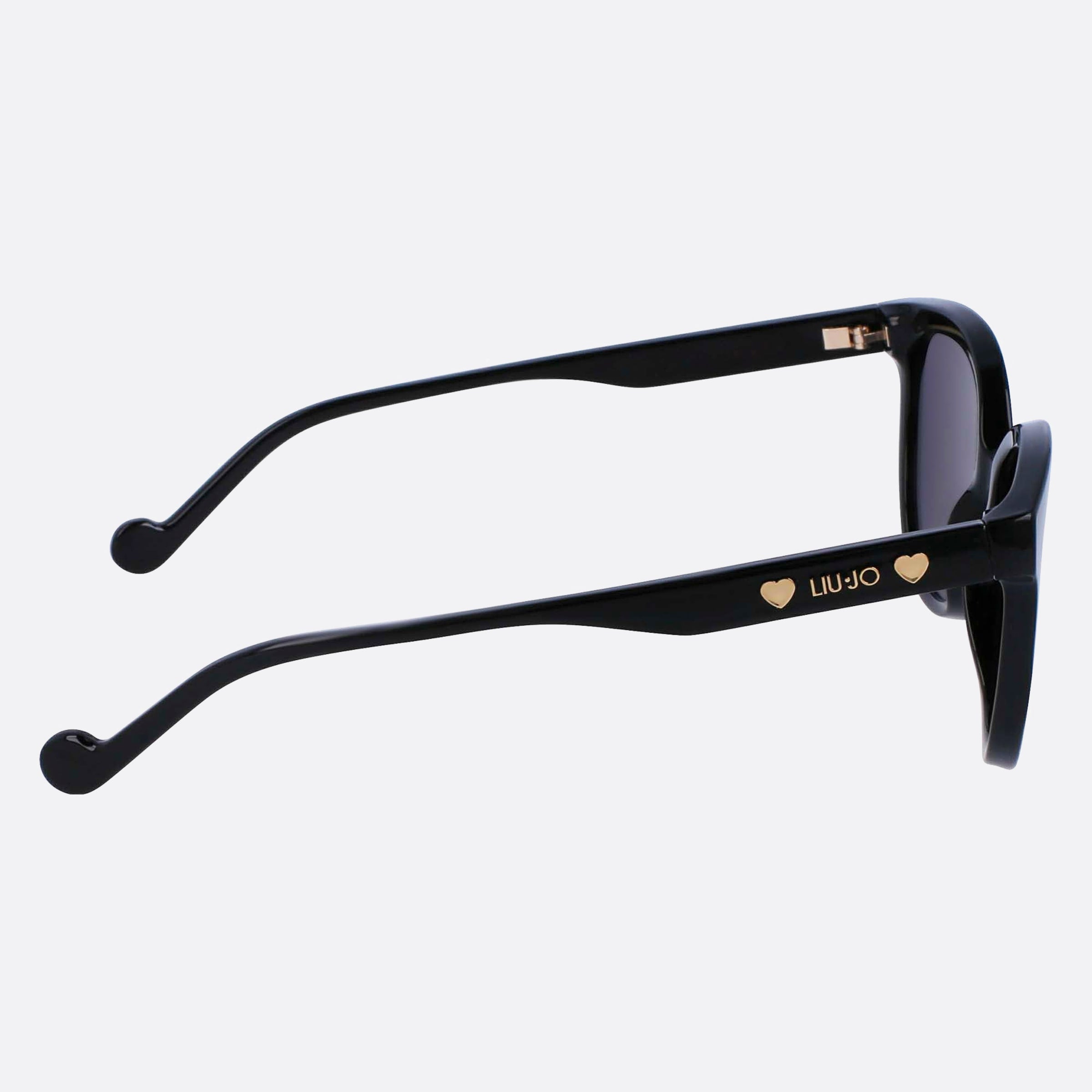 Liu 51mm Junior Black Squared Children Sunglasses - Additional Angle