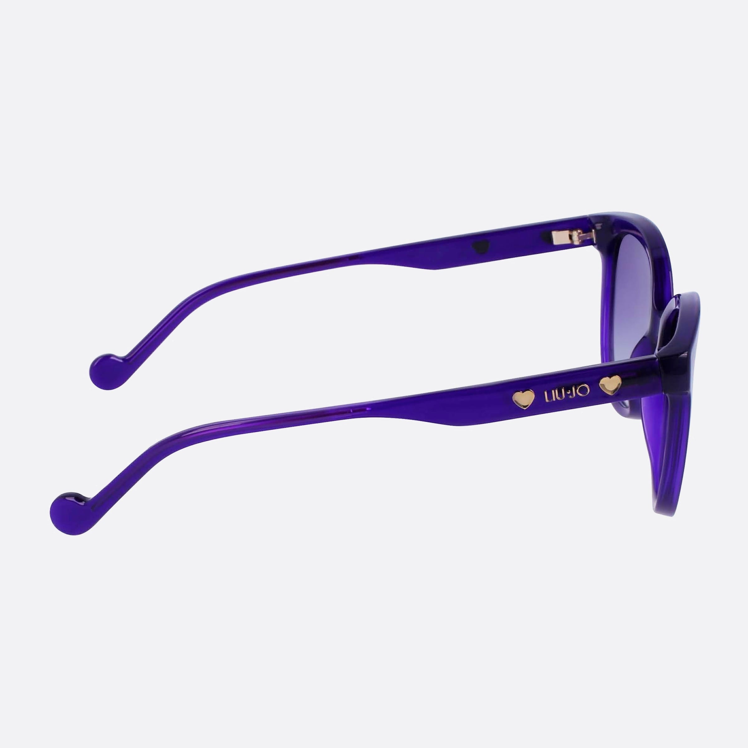 Liu 51mm Junior Violet Squared Children Sunglasses - Additional Angle