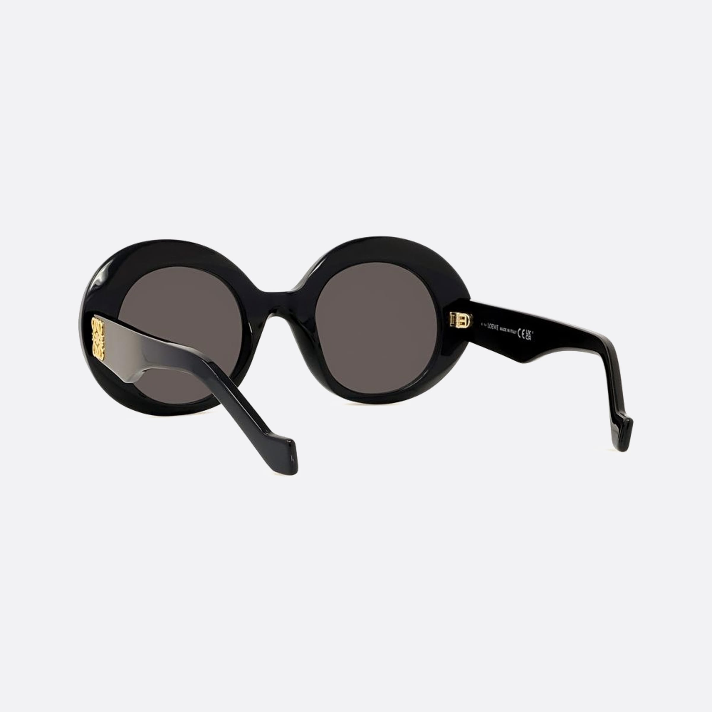 Loewe 50mm Anagram 01a Black Oval Women Sunglasses - Lifestyle Shot
