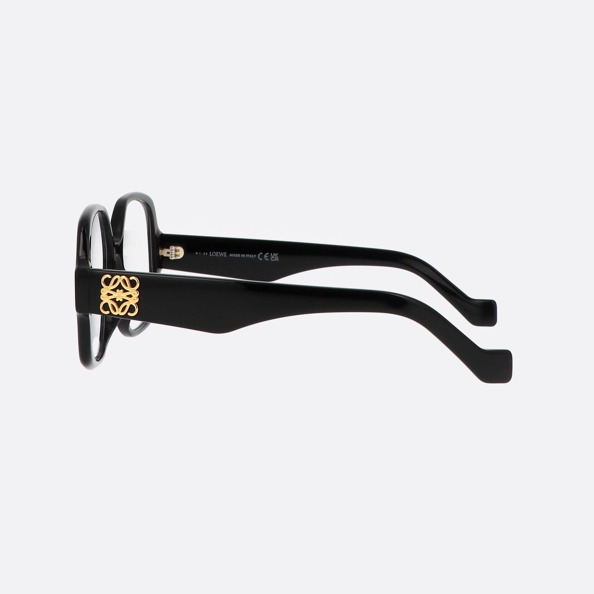 Loewe 54mm Chunky Anagram Lw50051i Black Women Eyeglasses - Detail View