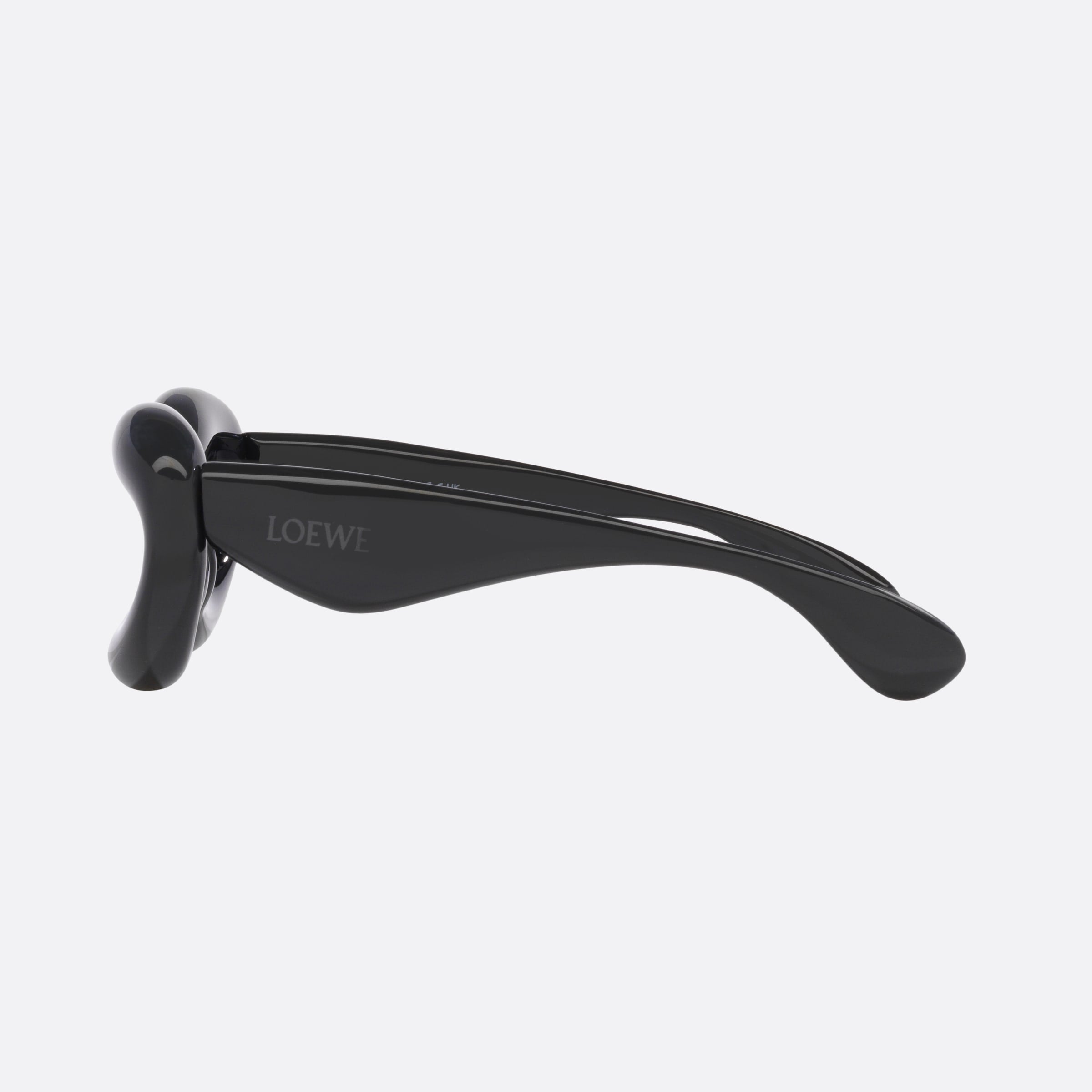 Loewe 55mm Lw40097i Black Cat Eye Women Sunglasses - Detail View