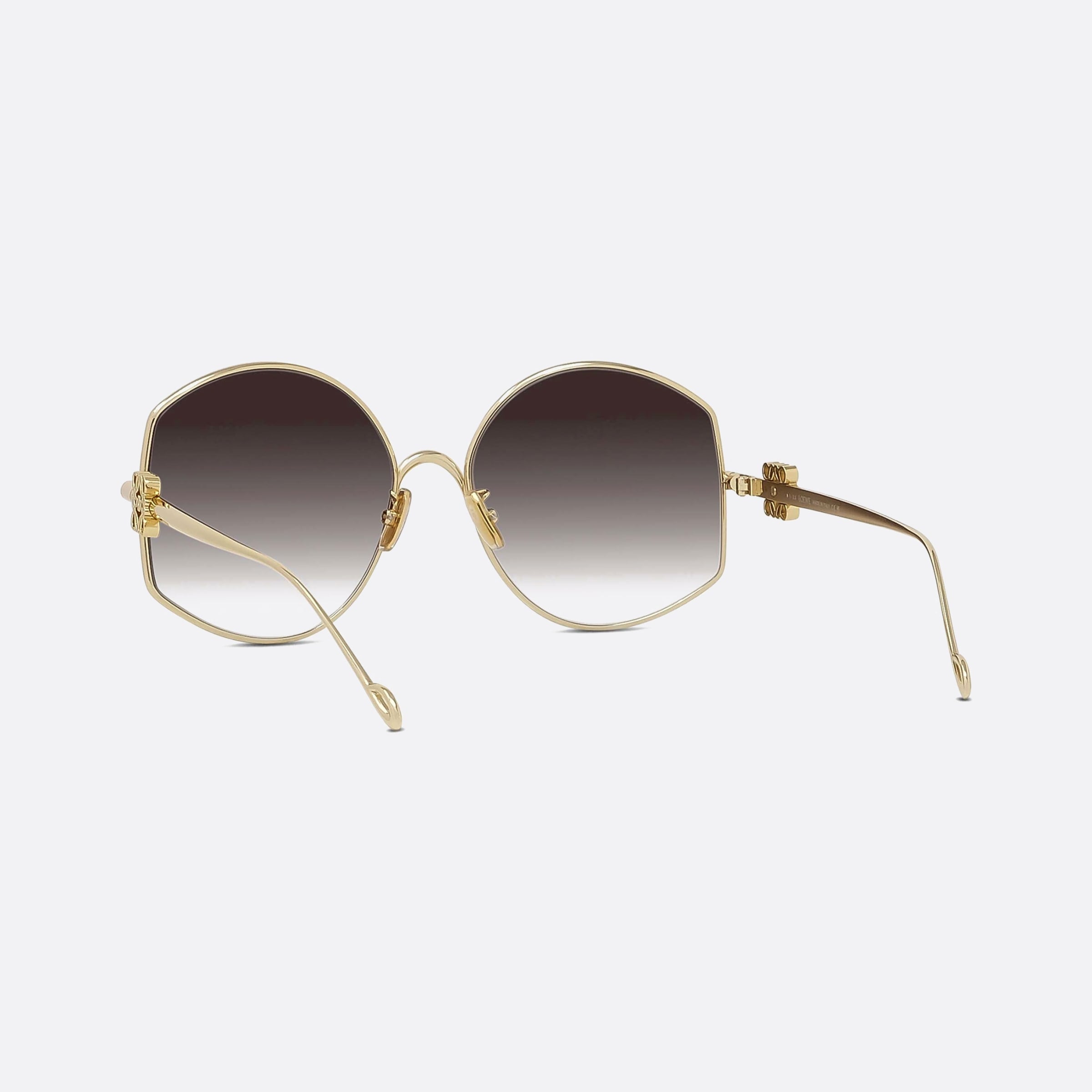 Loewe 60mm Metal Lw40069u 30f Gold Unisex Sunglasses - Lifestyle Shot