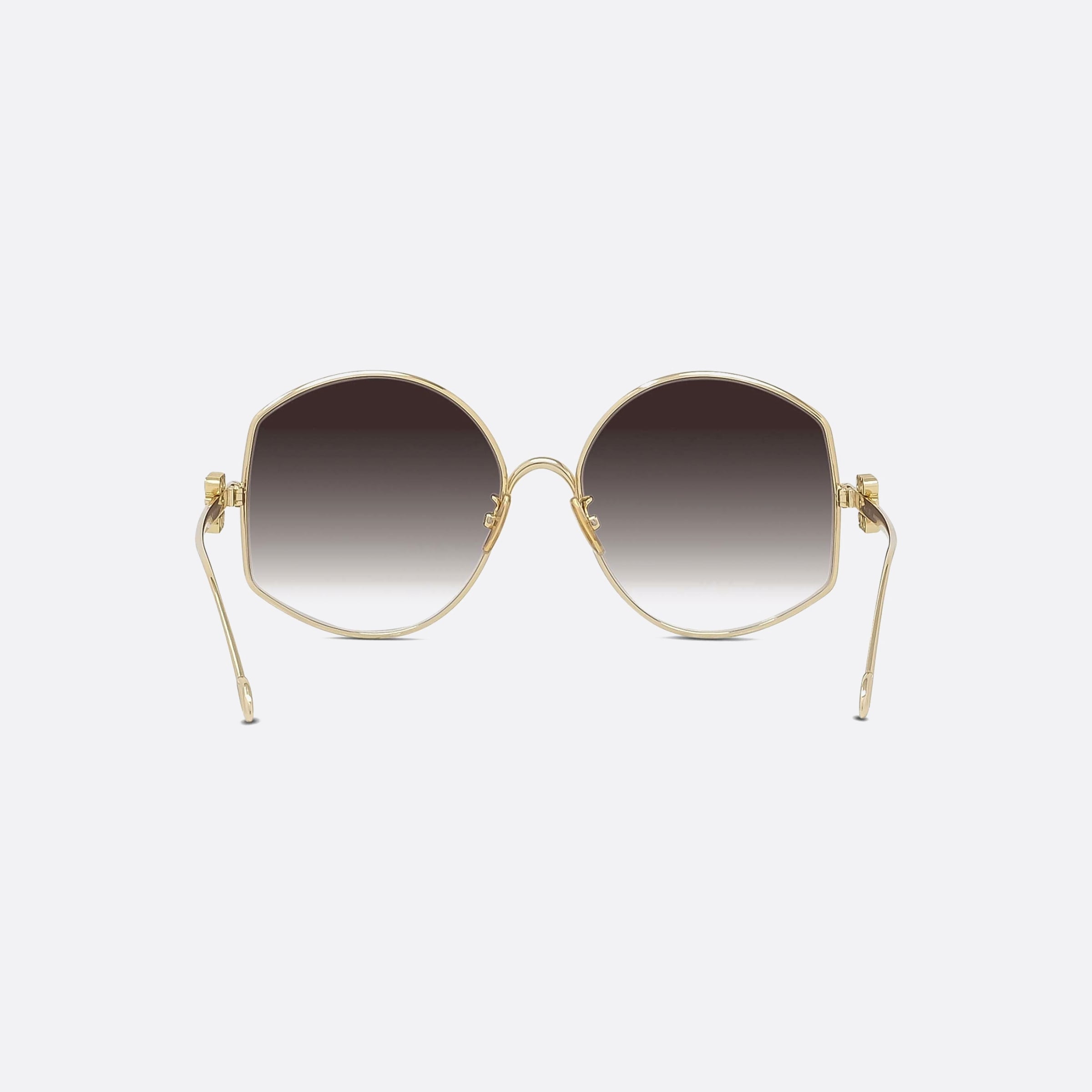 Loewe 60mm Metal Lw40069u 30f Gold Unisex Sunglasses - Additional Angle