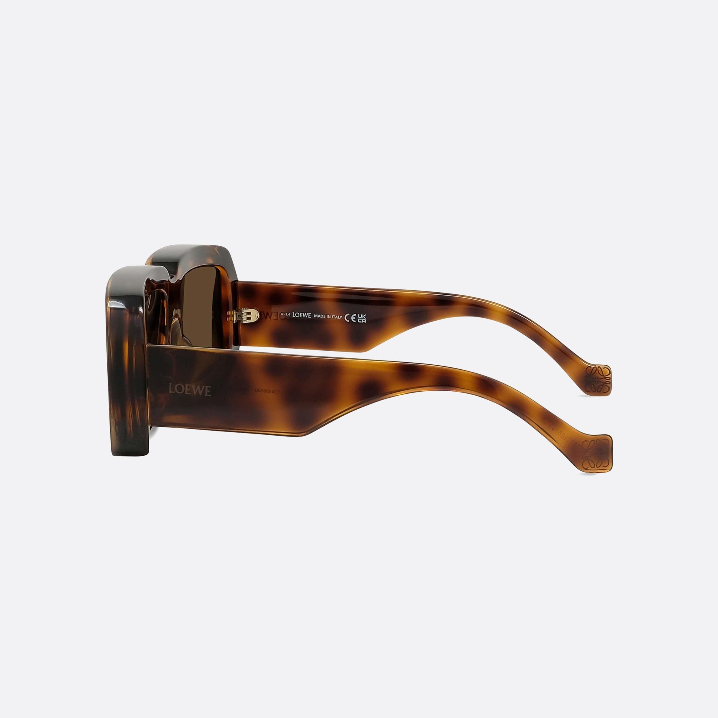 Loewe 56mm Paula Ibiza Lw40064u 52g Tortoise Unisex Sunglasses - Detail View