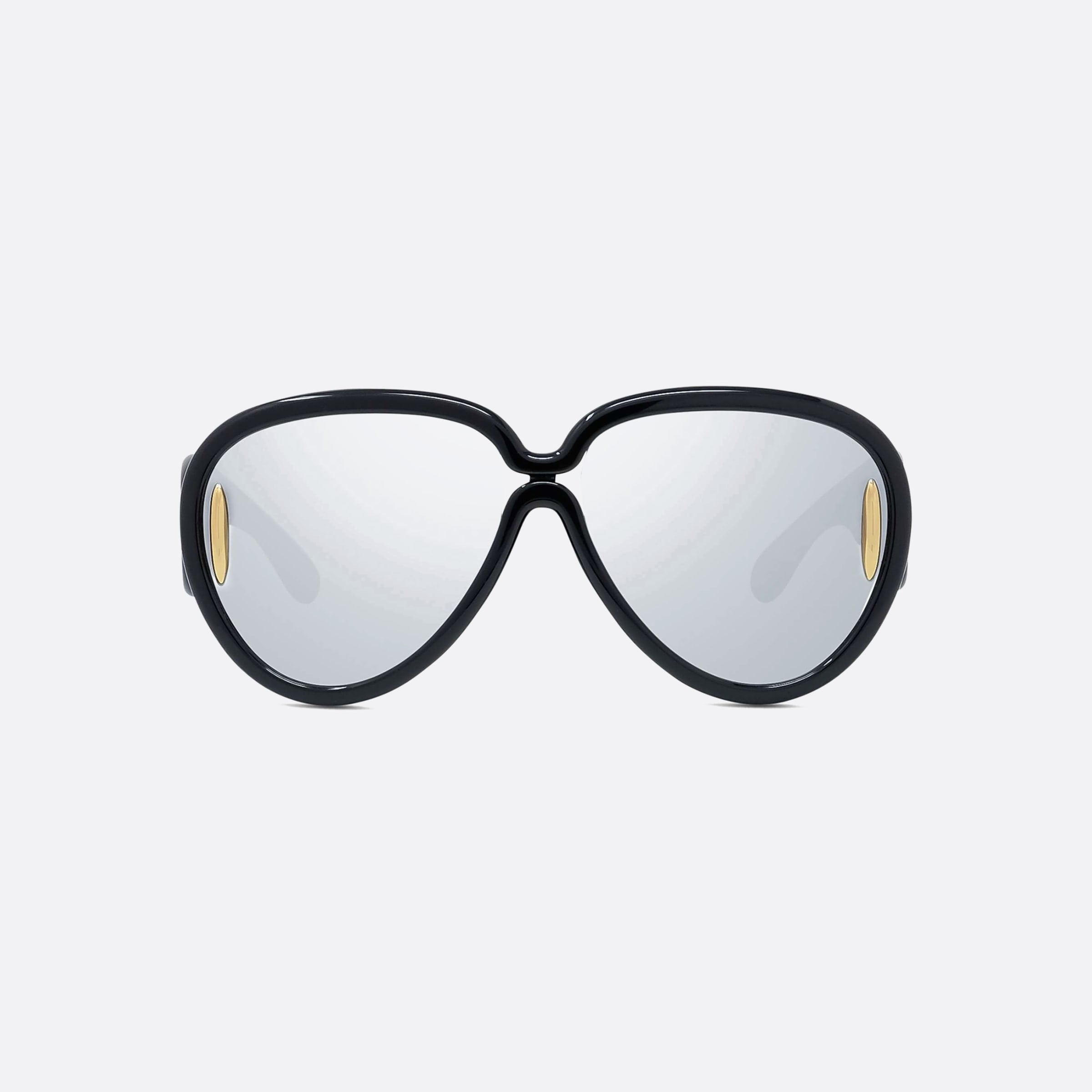 Loewe 65mm Paula Ibiza Lw40132i 01c Black Men Sunglasses - Side View