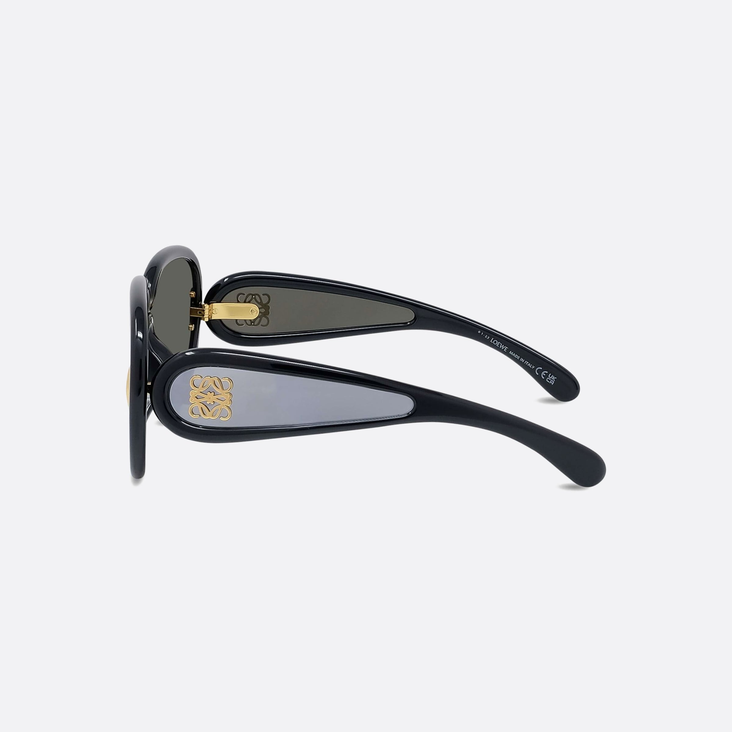 Loewe 65mm Paula Ibiza Lw40132i 01c Black Men Sunglasses - Detail View
