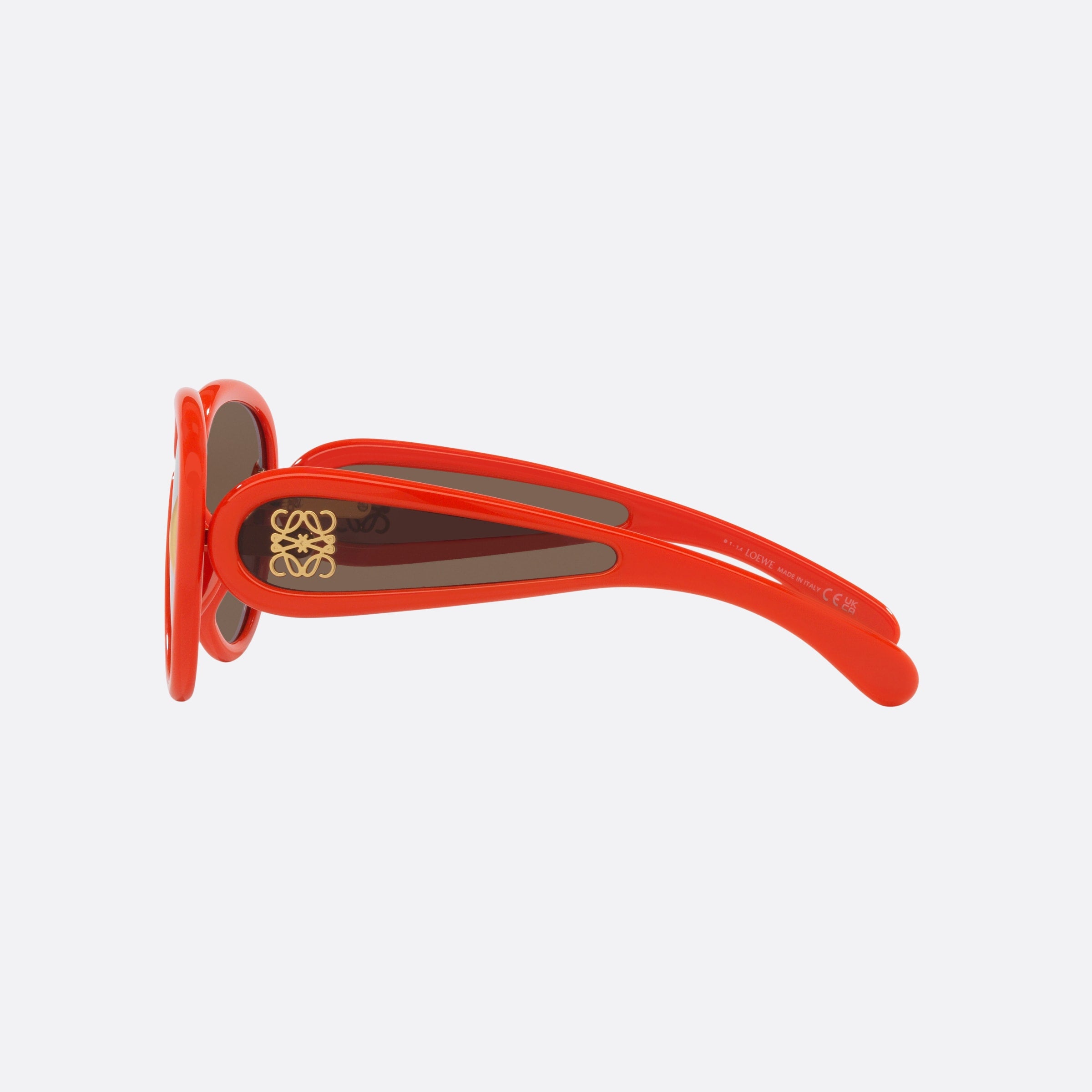 Loewe 65mm Paulas Ibiza Lw40132i Orange Pilot Women Sunglasses - Detail View