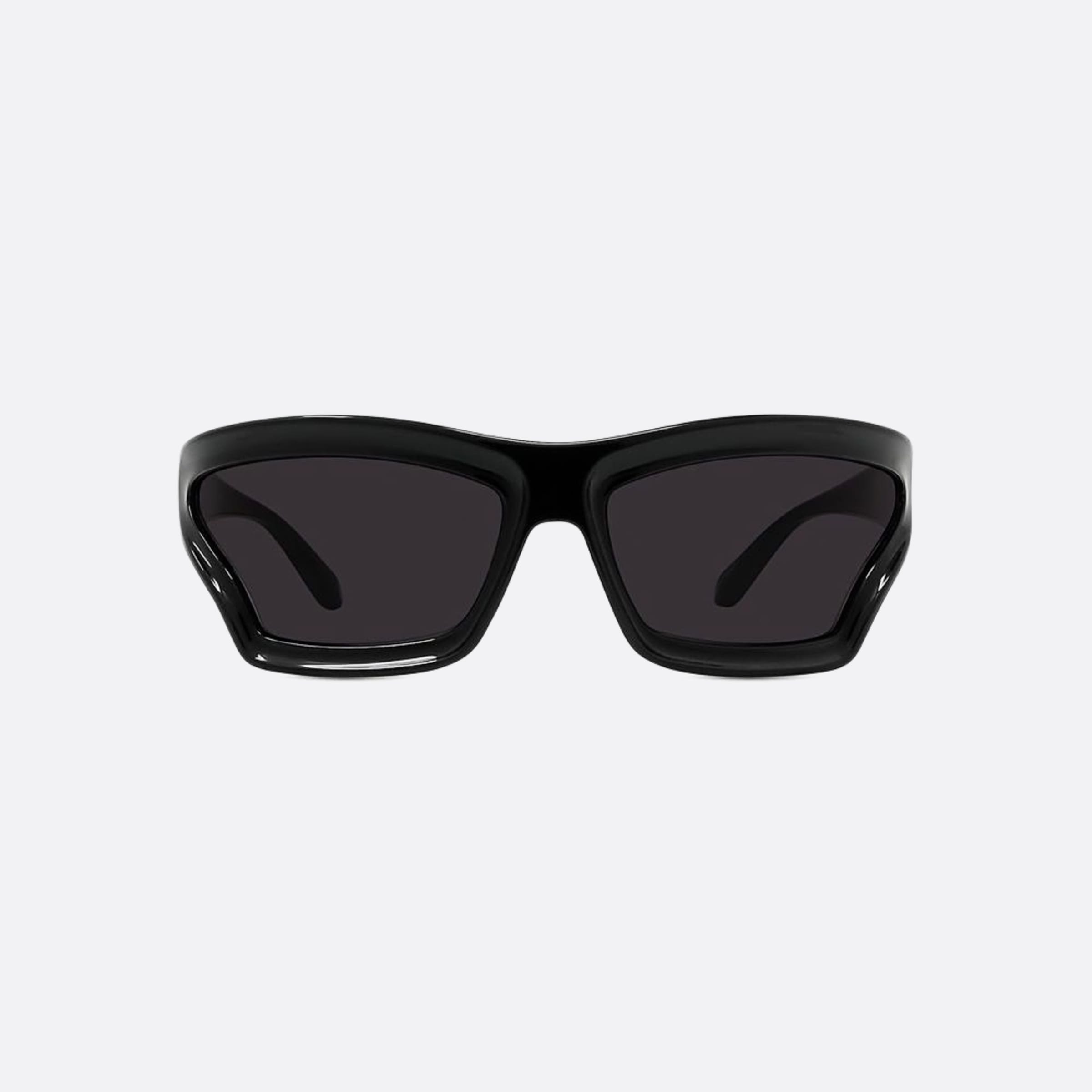 Loewe 70mm Signature 01a Black Shield Men Sunglasses - Main View