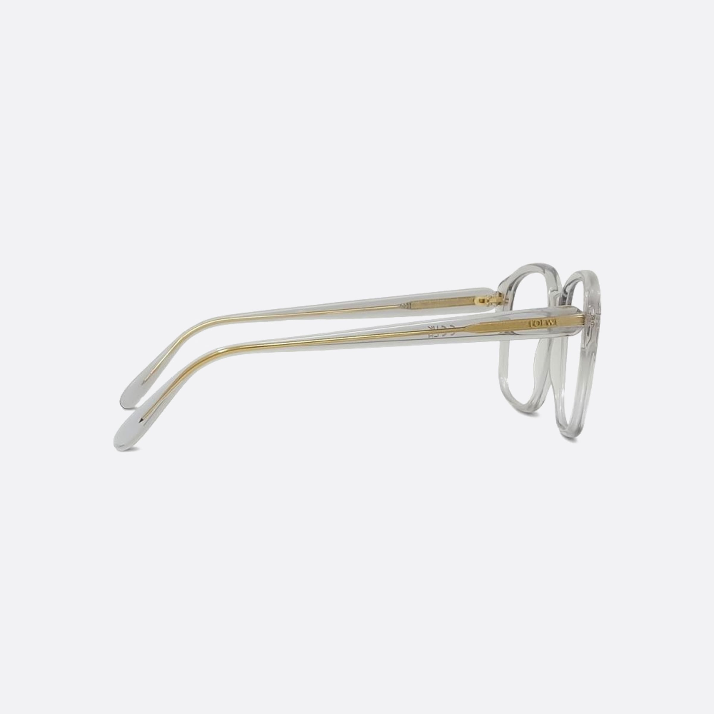 Loewe 54mm Slim Grey Squared Women Eyeglasses - Additional Angle