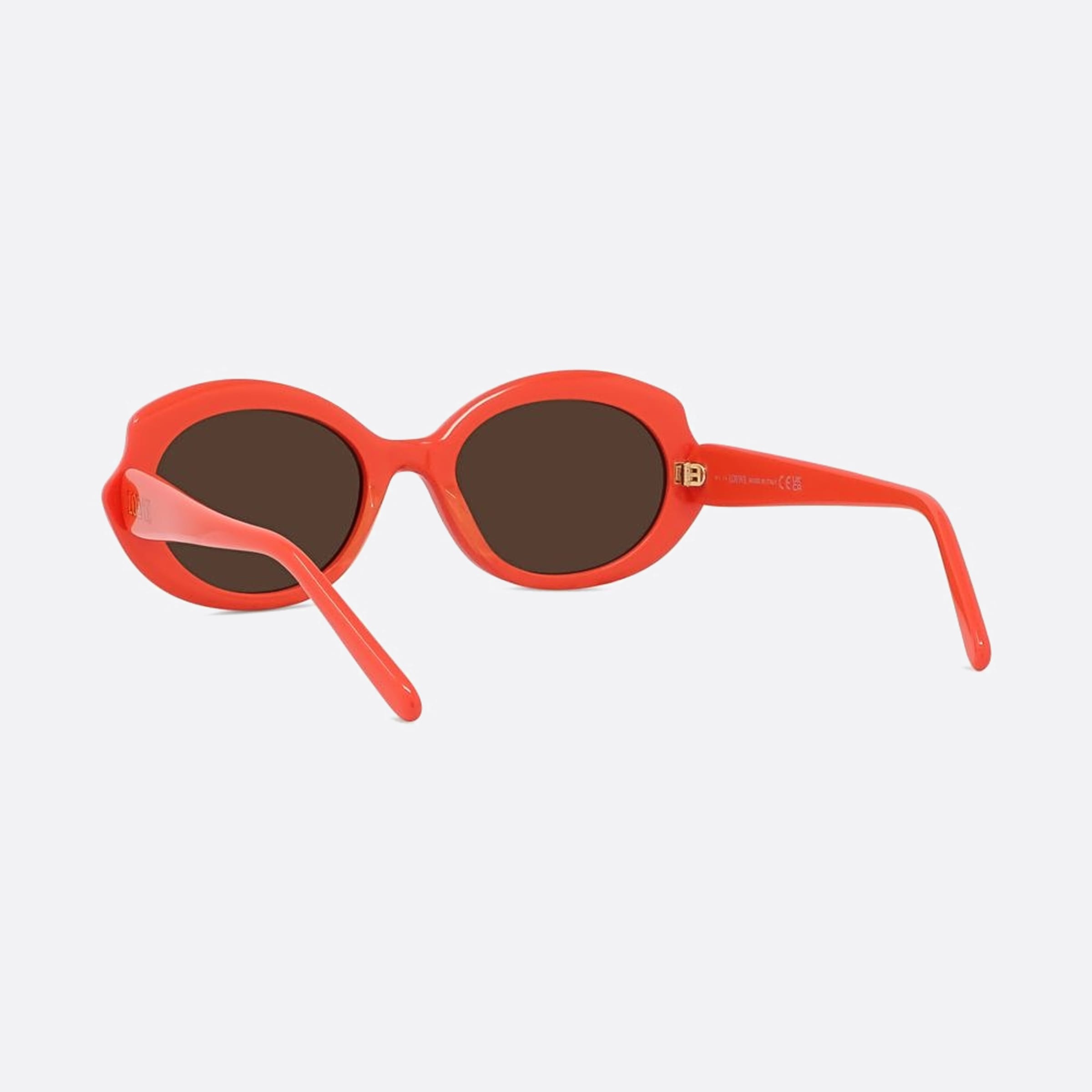 Loewe 54mm Slim 42e Red Oval Women Sunglasses - Lifestyle Shot