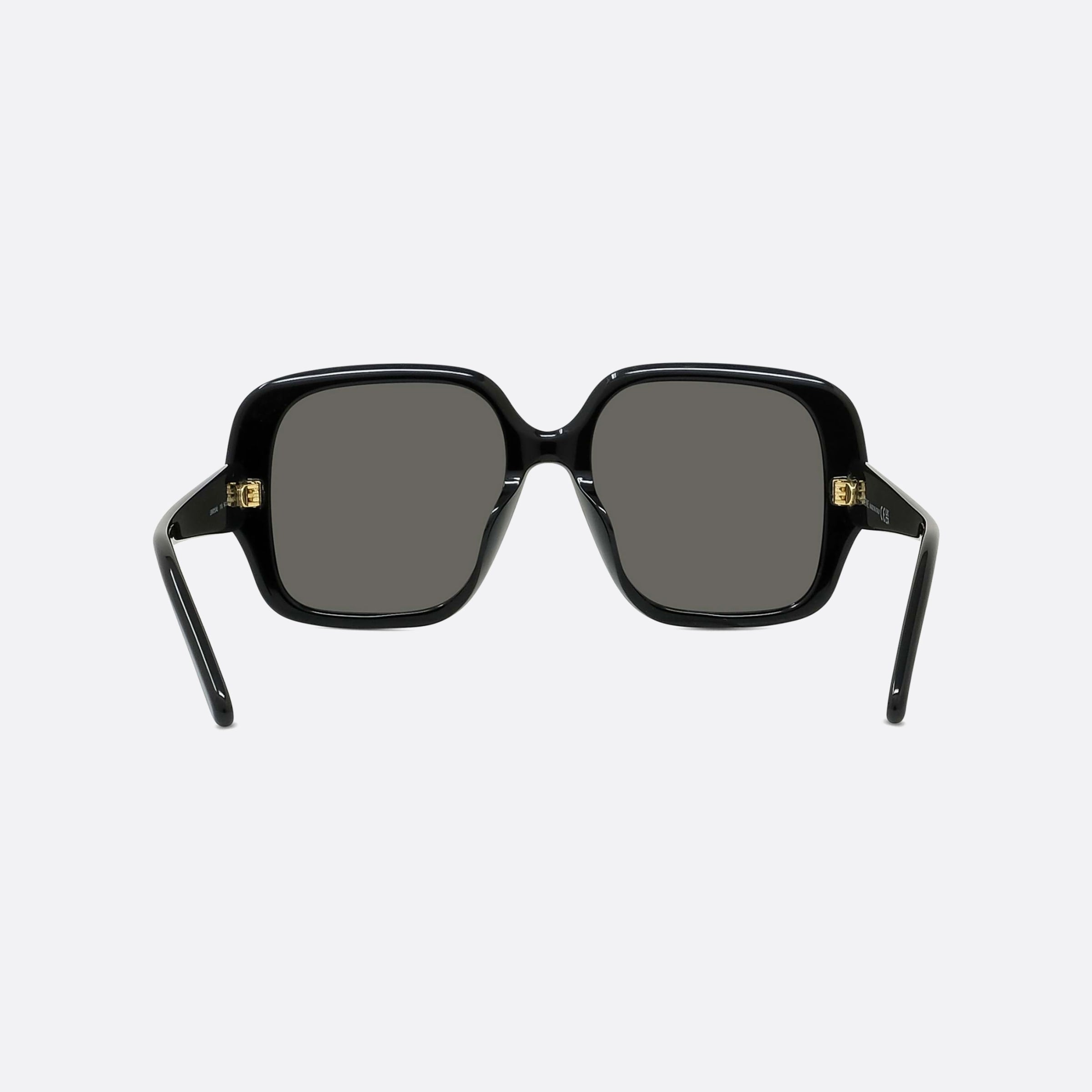 Loewe 54mm Thin Lw40134u 01a Black Geometric Women Sunglasses - Additional Angle