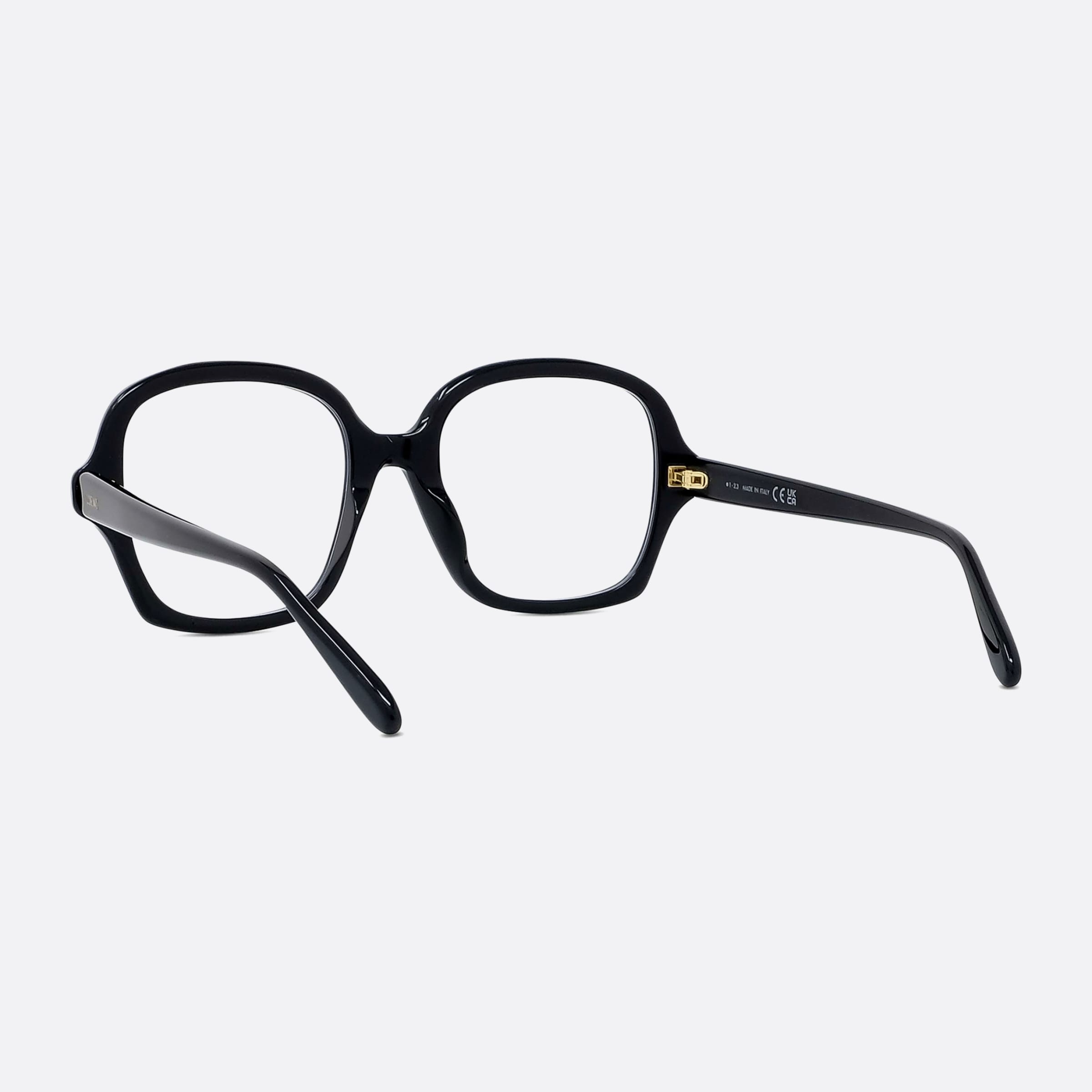 Loewe 52mm Thin Lw50070i Black Squared Unisex Eyeglasses - Lifestyle Shot
