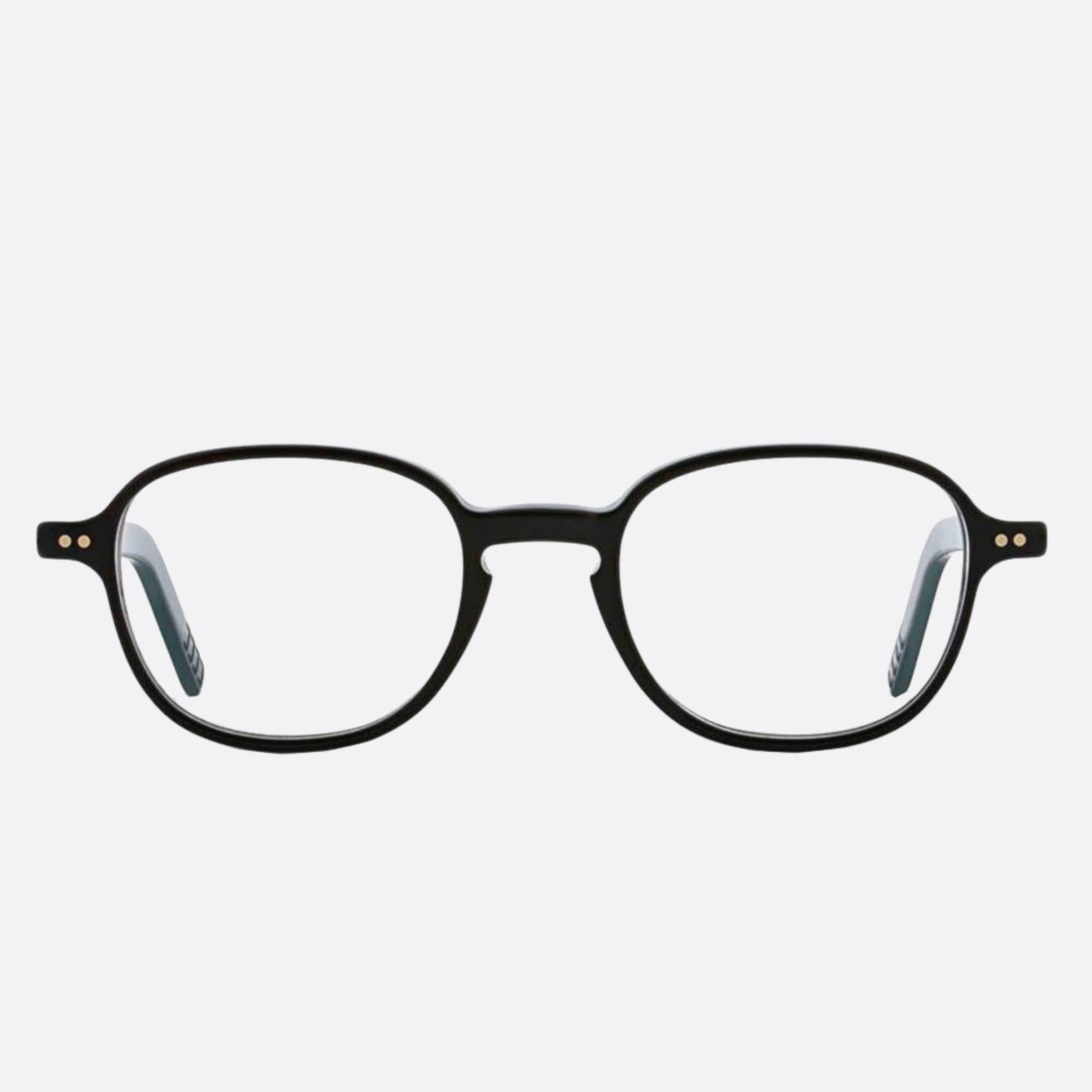 Lunor 46mm A12 Black Visor Unisex Eyeglasses - Main View