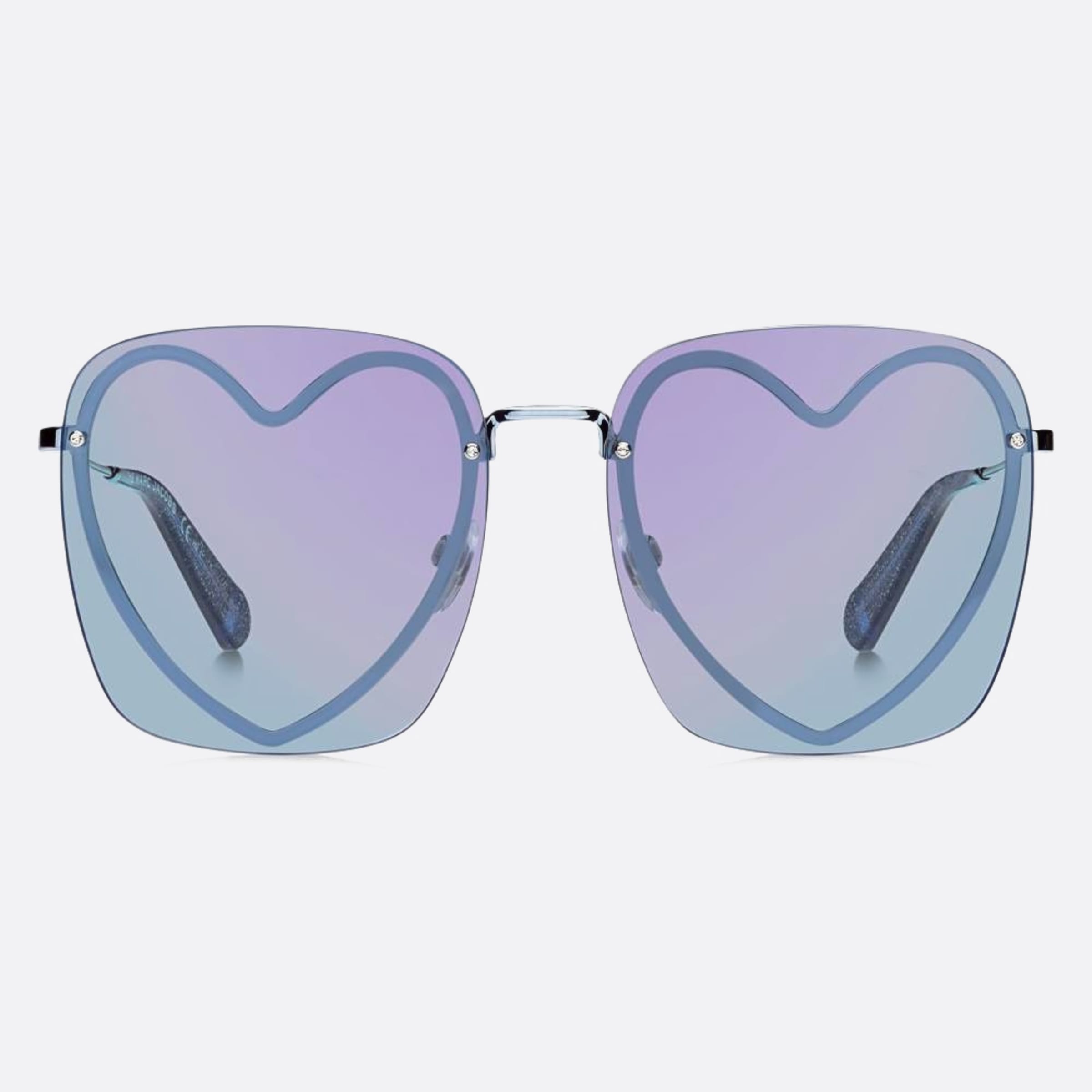 Marc 59mm Jacobs Marc Mvu Silver Oversize Women Sunglasses - Main View