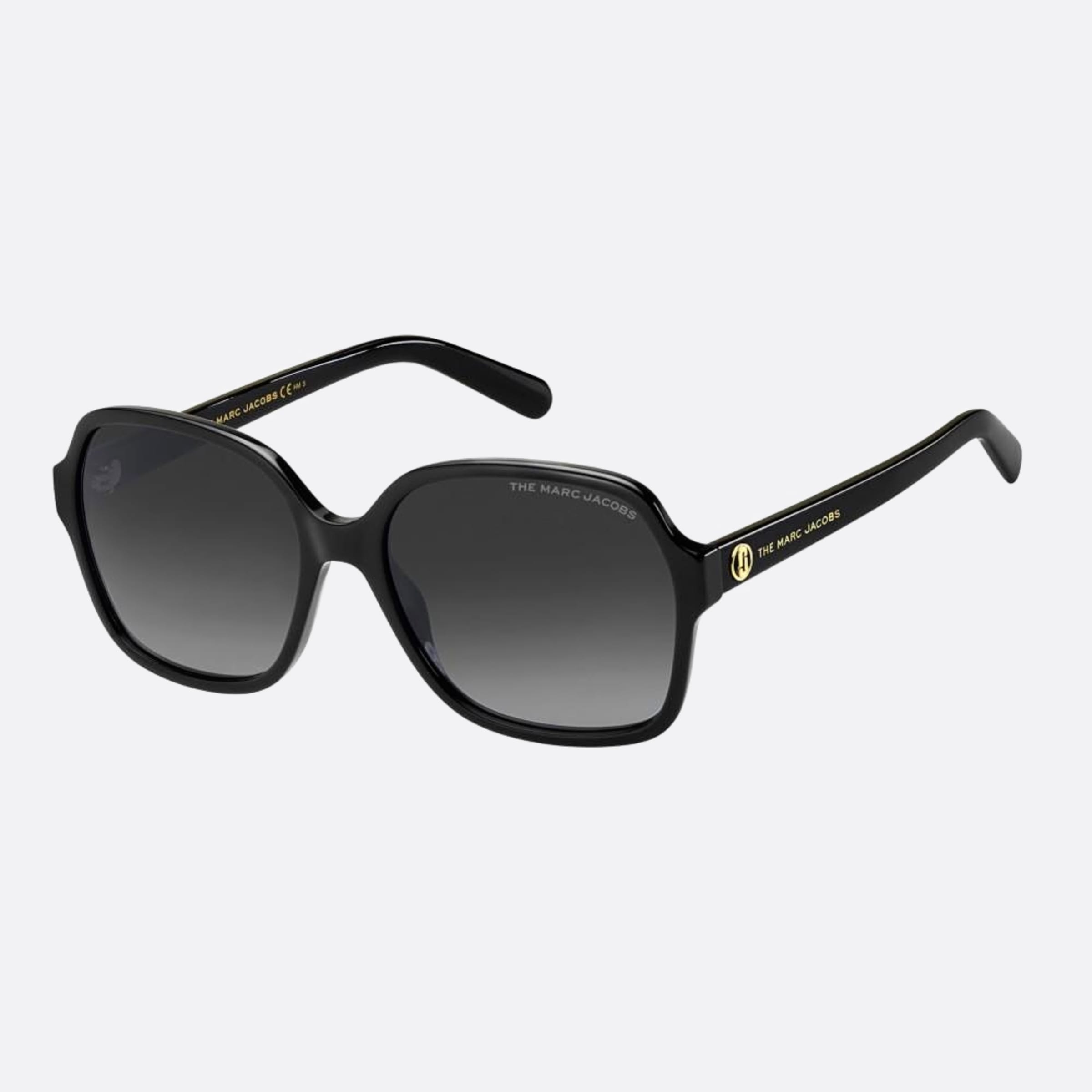 Marc 57mm Jacobs Marc Black Butterfly Women Sunglasses - Side View