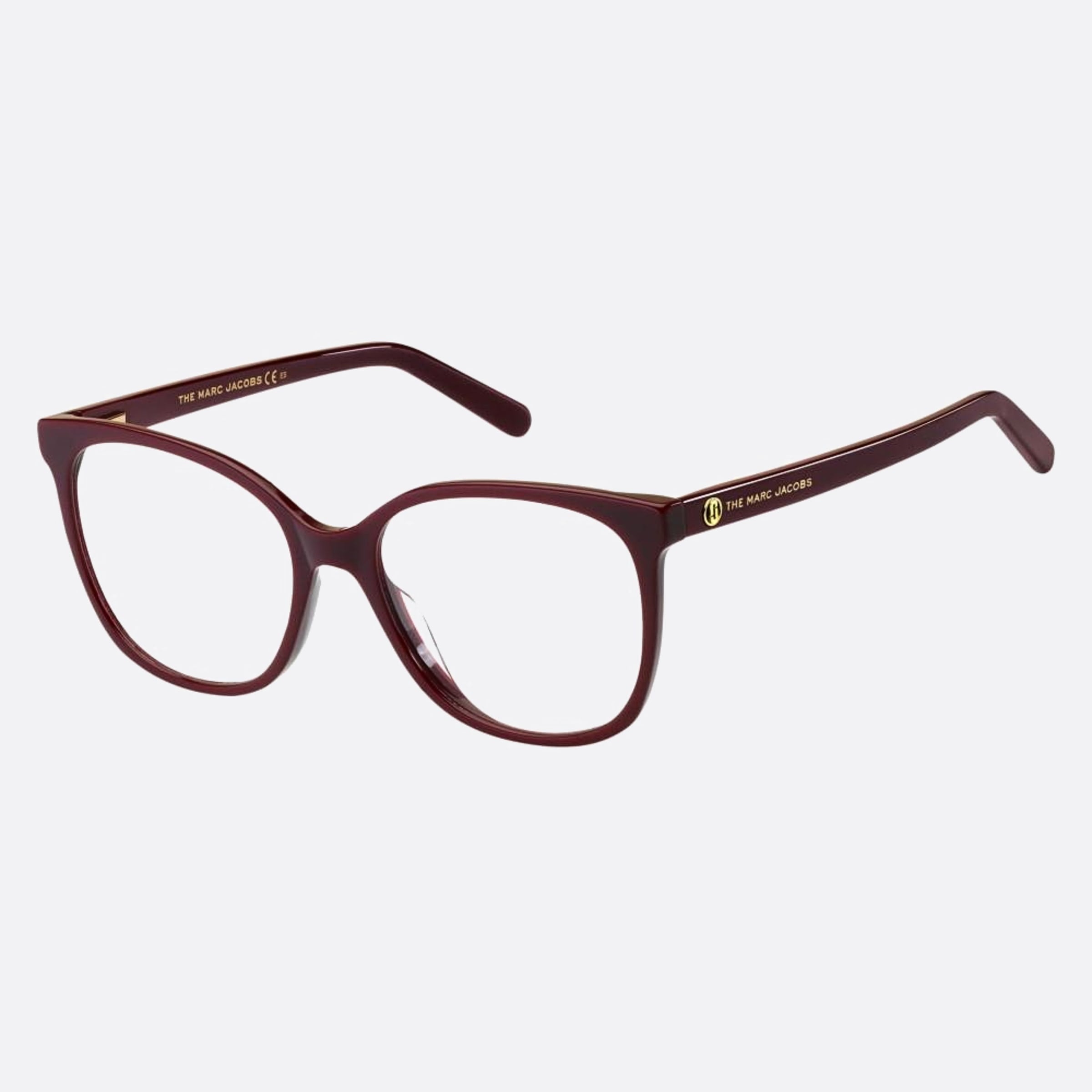 Marc 53mm Jacobs Marc Lhf Red Squared Women Eyeglasses - Side View