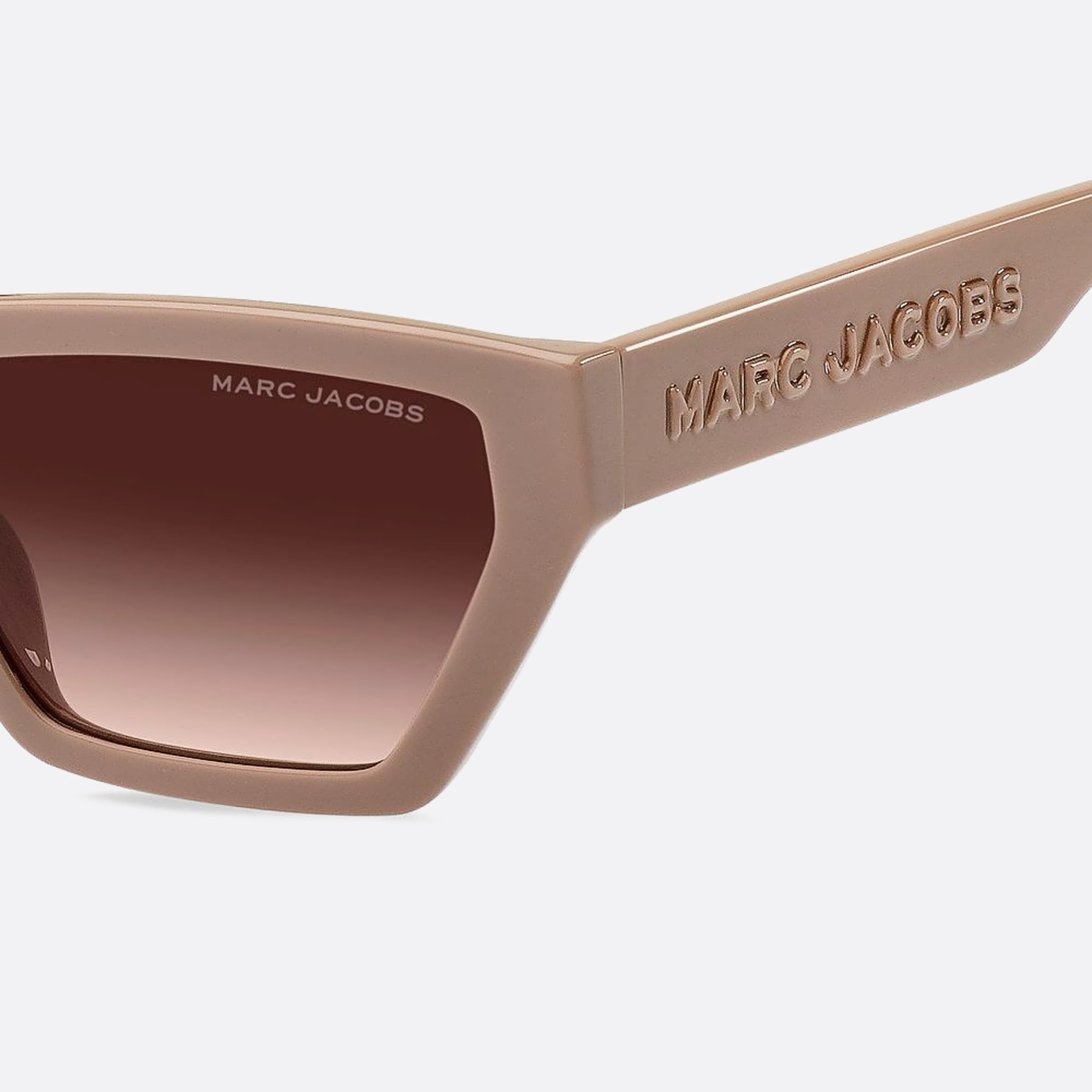Marc 55mm Jacobs Marc 10a Brown Geometric Women Sunglasses - Lifestyle Shot