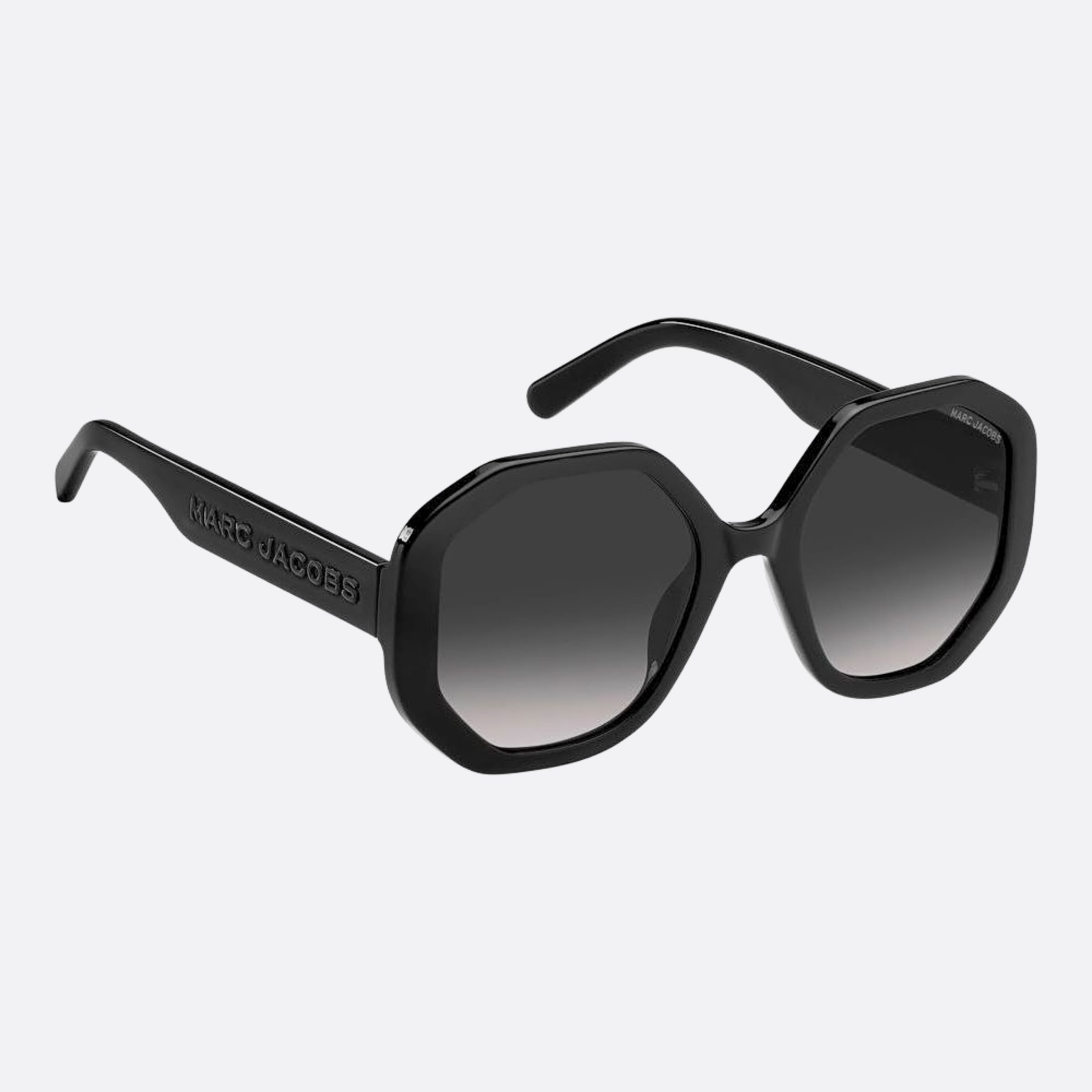 Marc 53mm Jacobs Marc Black Geometric Women Sunglasses - Detail View