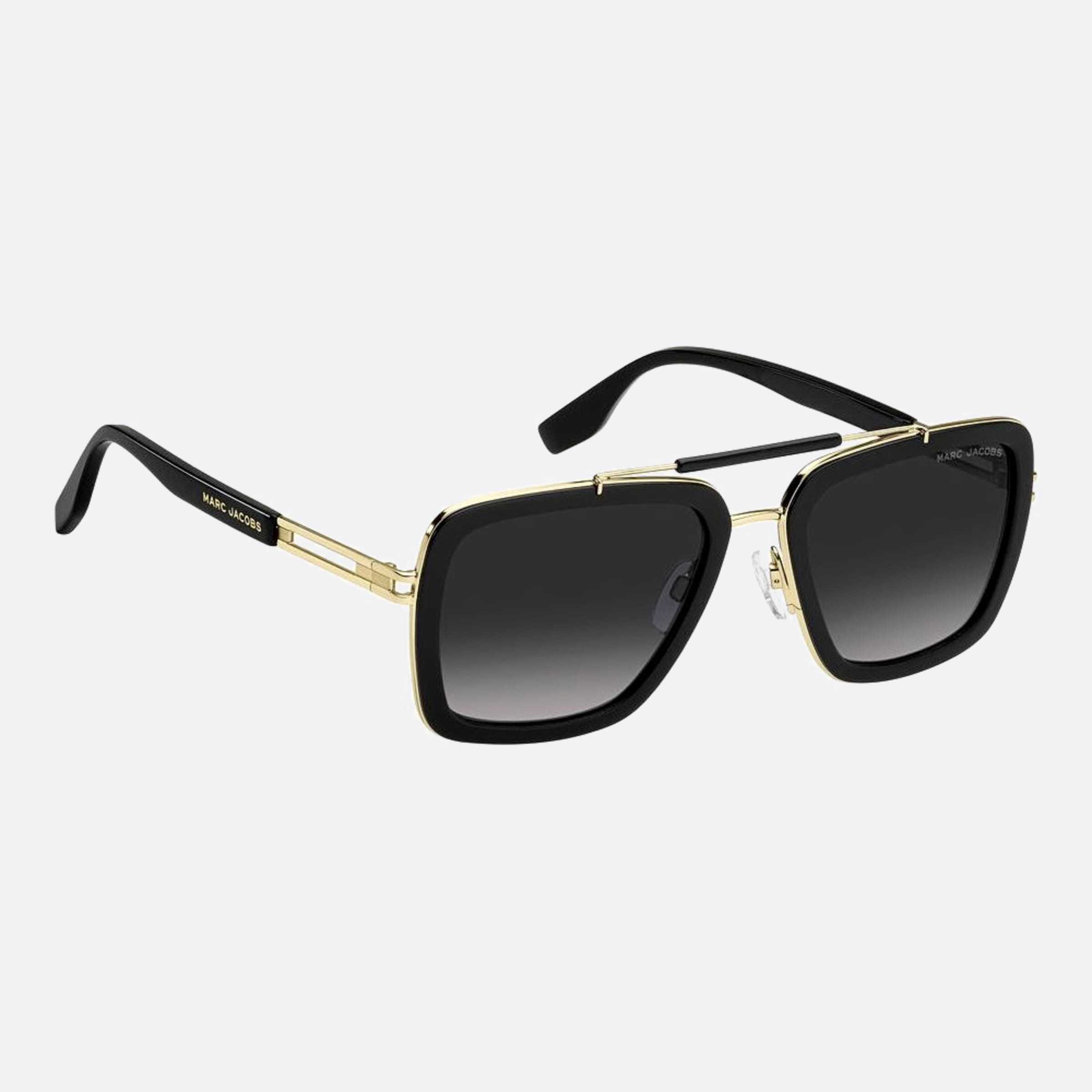 Marc 55mm Jacobs Marc Black Geometric Men Sunglasses - Detail View