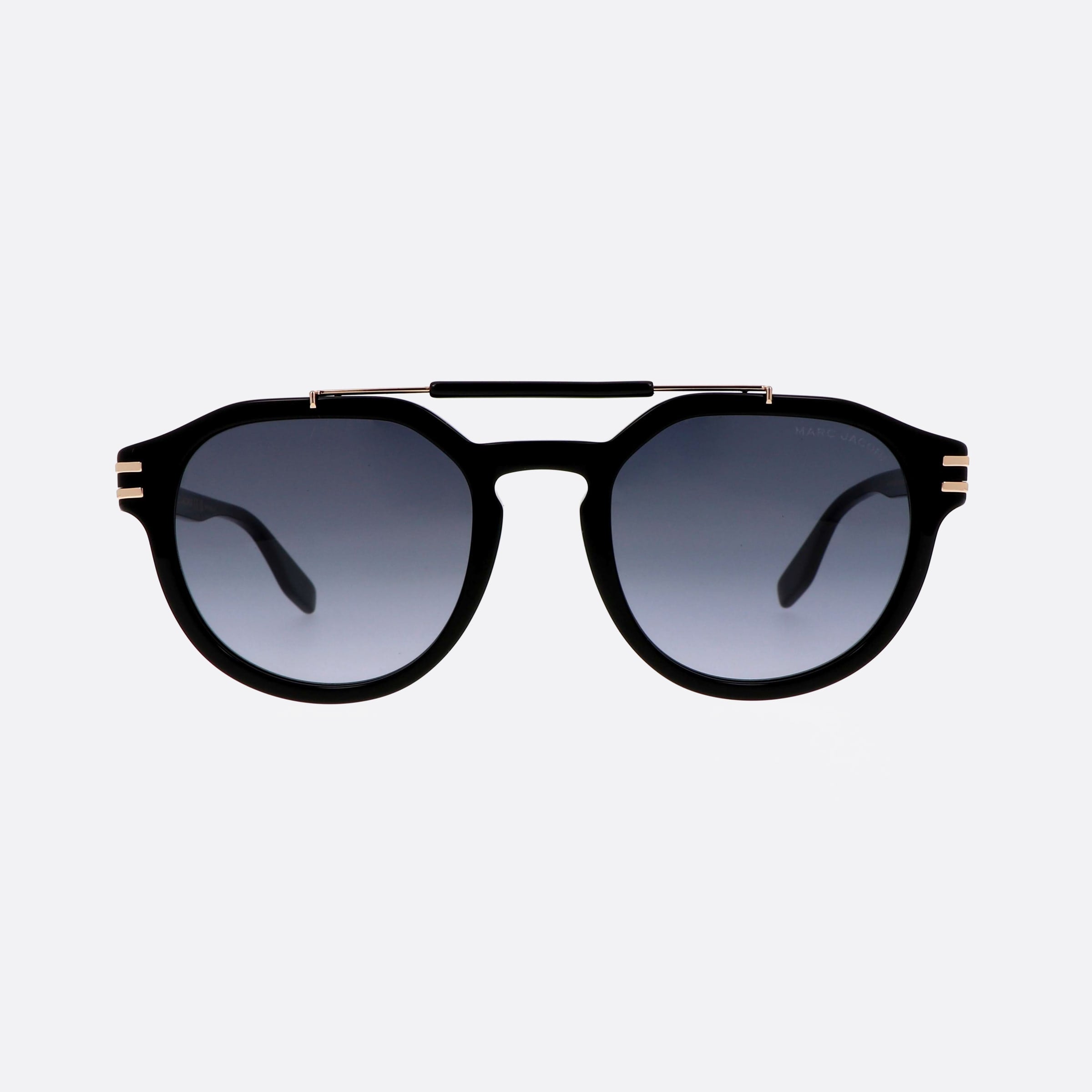 Marc 52mm Jacobs Marc Black Pilot Men Sunglasses - Side View