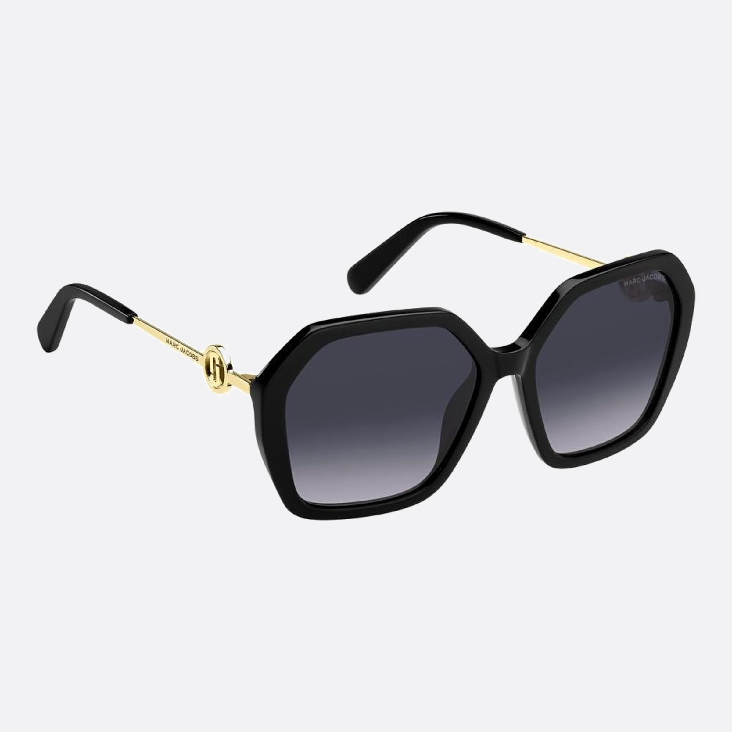 Marc 57mm Jacobs Marc Black Geometric Women Sunglasses - Detail View