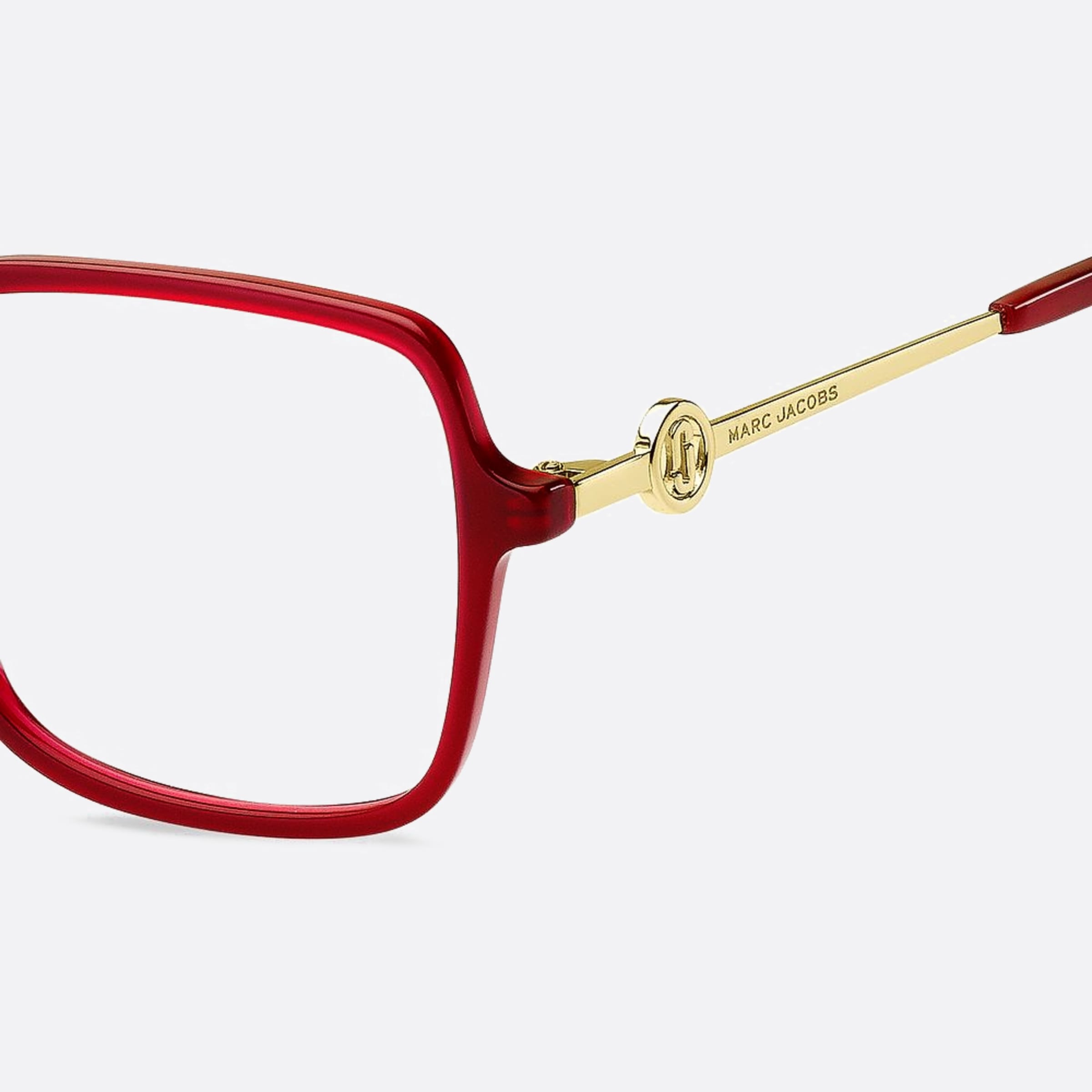 Marc 54mm Jacobs Marc Lhf Red Squared Women Eyeglasses - Lifestyle Shot
