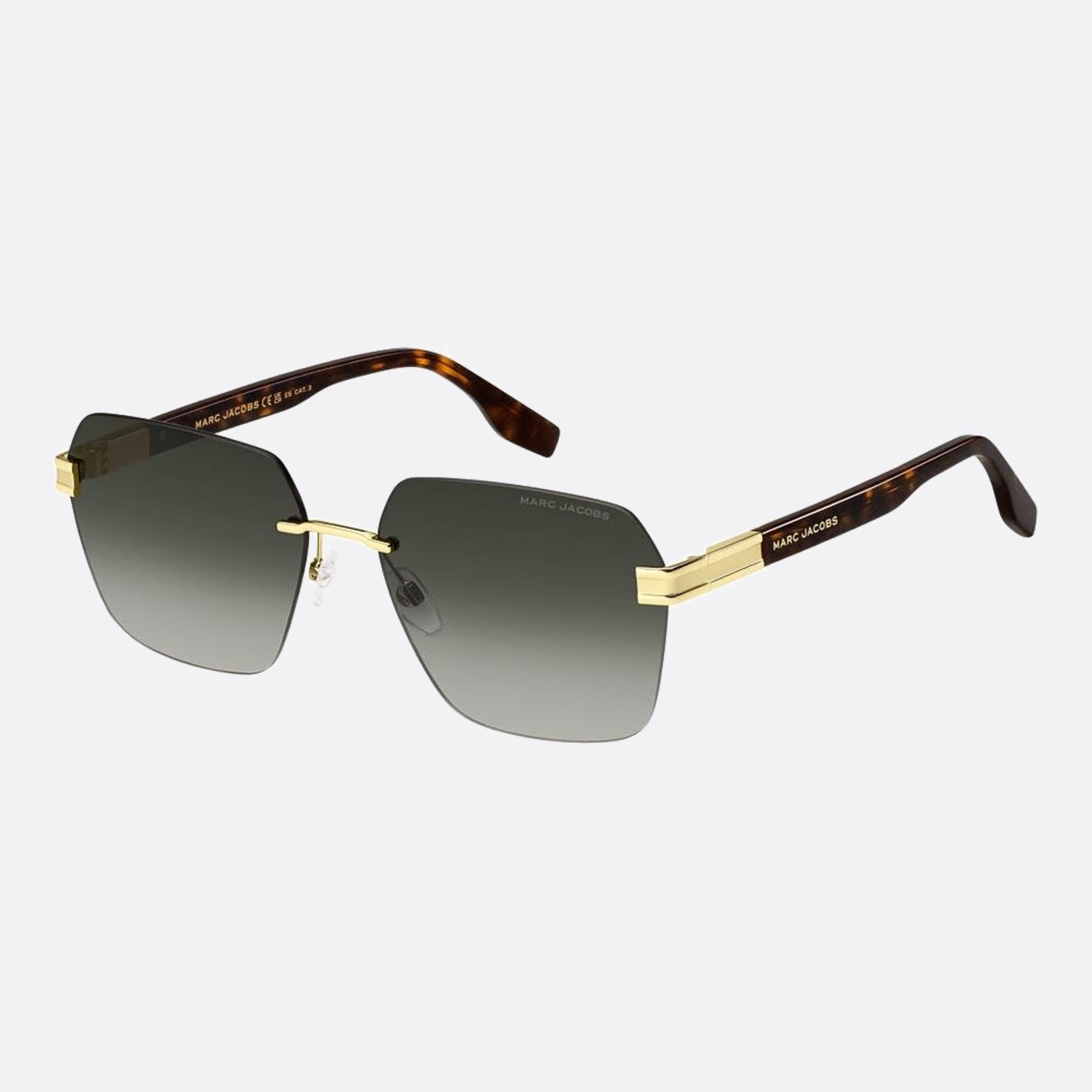 Marc 61mm Jacobs Marc Havana Squared Men Sunglasses - Side View
