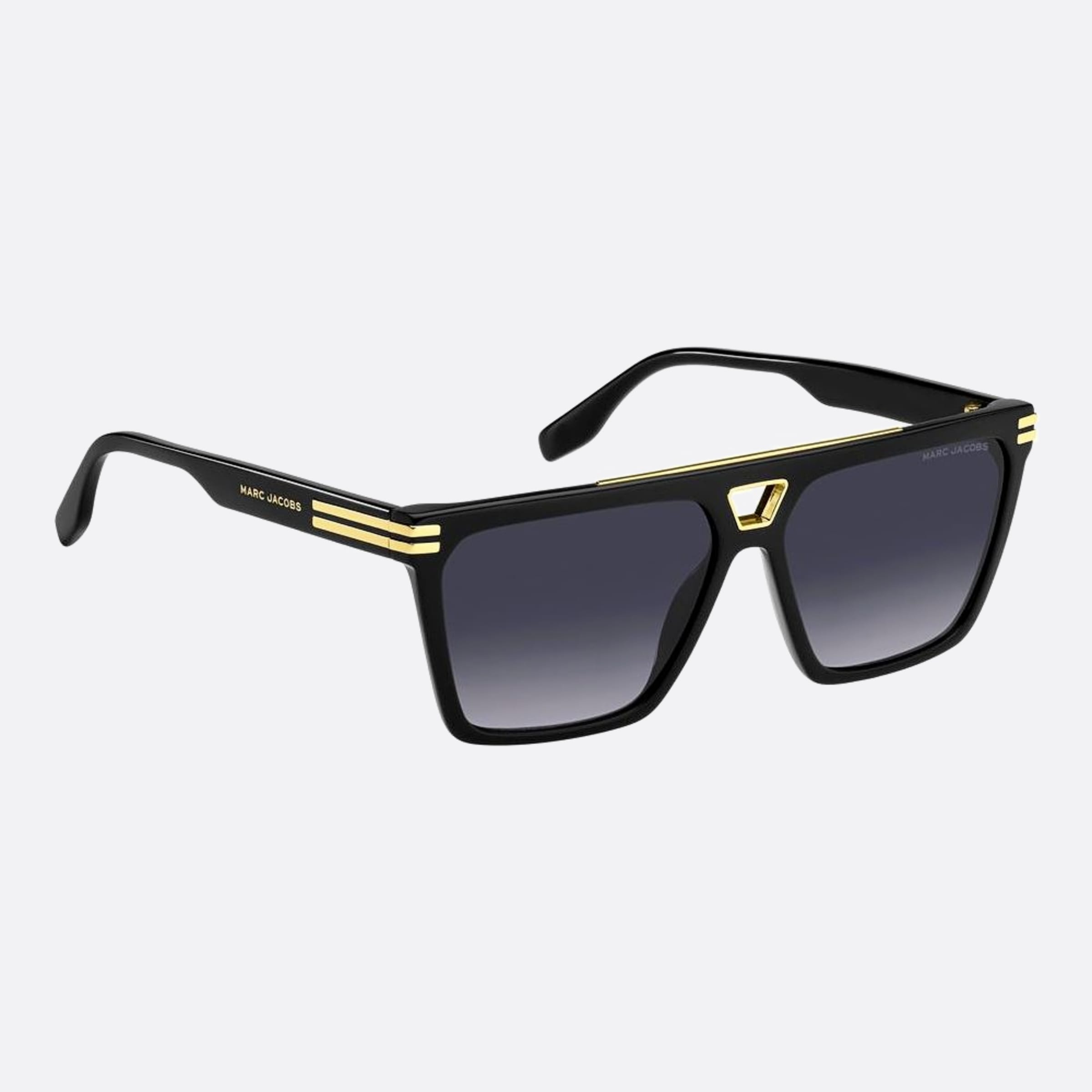 Marc 58mm Jacobs Marc Black Geometric Men Sunglasses - Lifestyle Shot