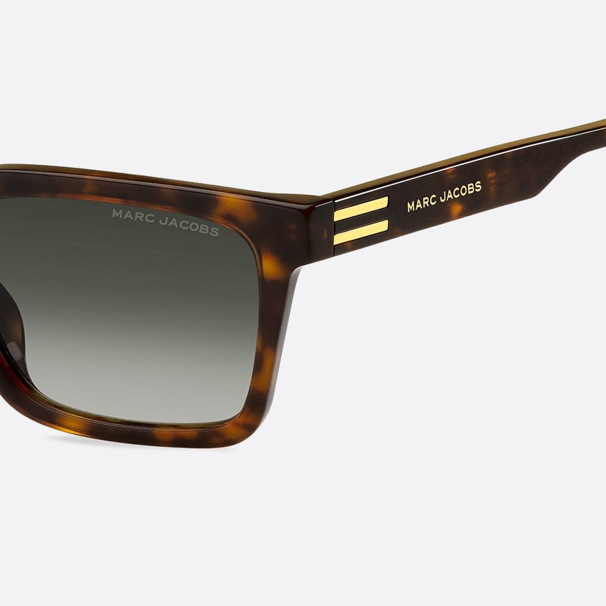 Marc 53mm Jacobs Marc Havana Geometric Men Sunglasses - Detail View