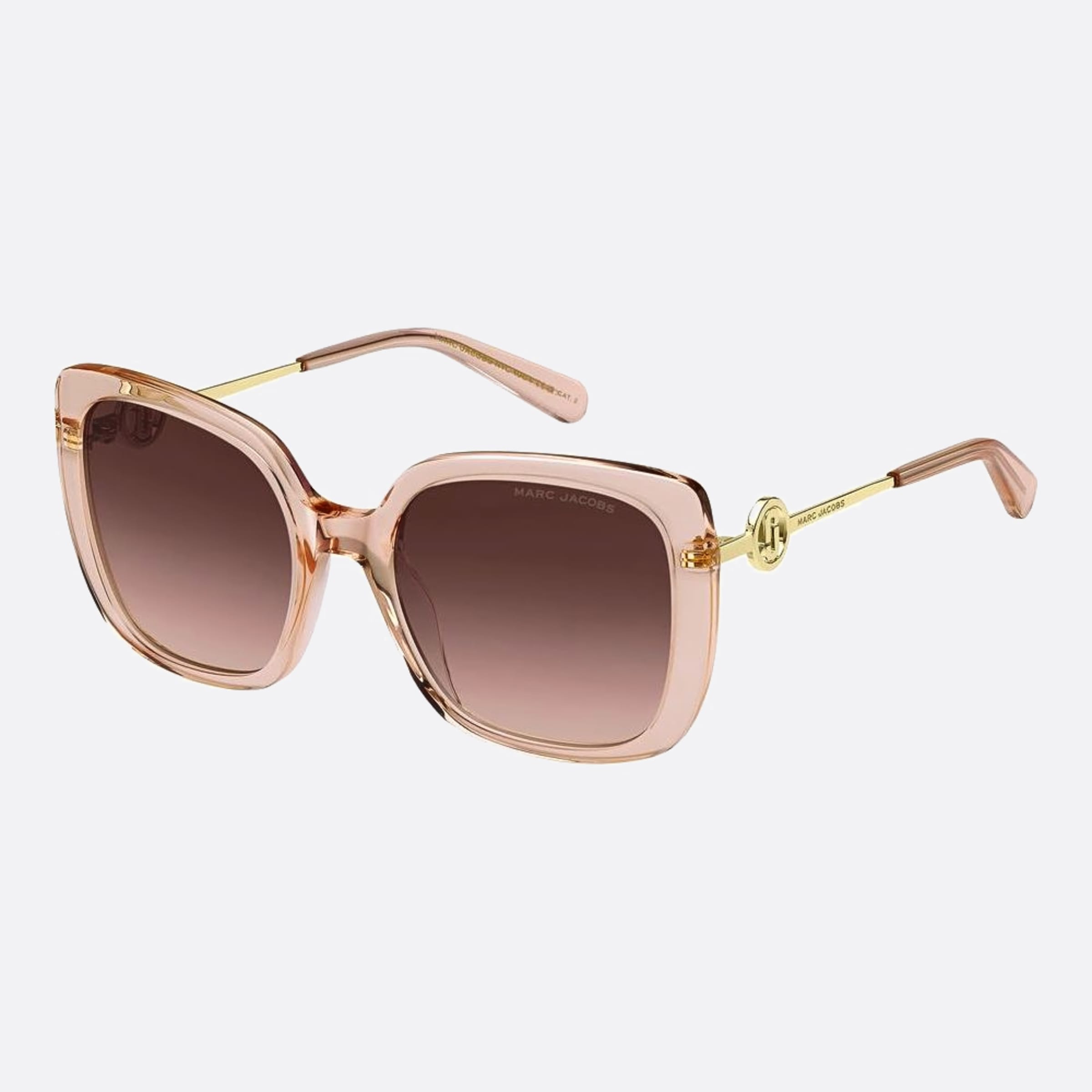 Marc 55mm Jacobs Marc 35j Pink Rectangle Women Sunglasses - Side View